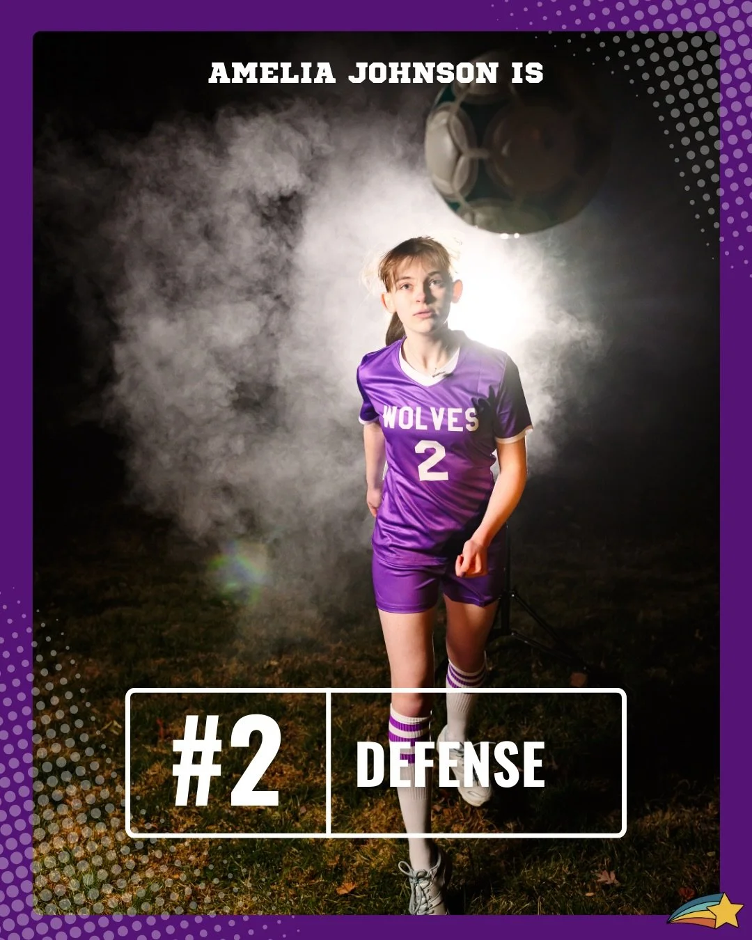 Meet the cast of THE WOLVES

Amelia Johnson is #2 

Tickets are on sale now!