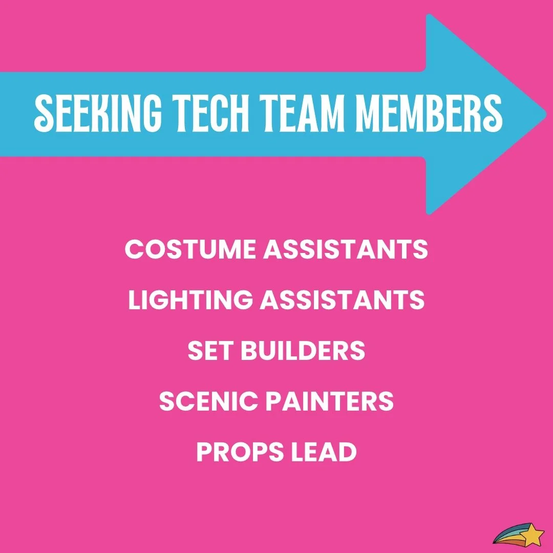 Want to join our team this summer? We&rsquo;re looking for student volunteers to round out our Catch Me If You Can production team!

Reach out to sierra@theatrestars.org with your availability this summer and a brief description of your experience.