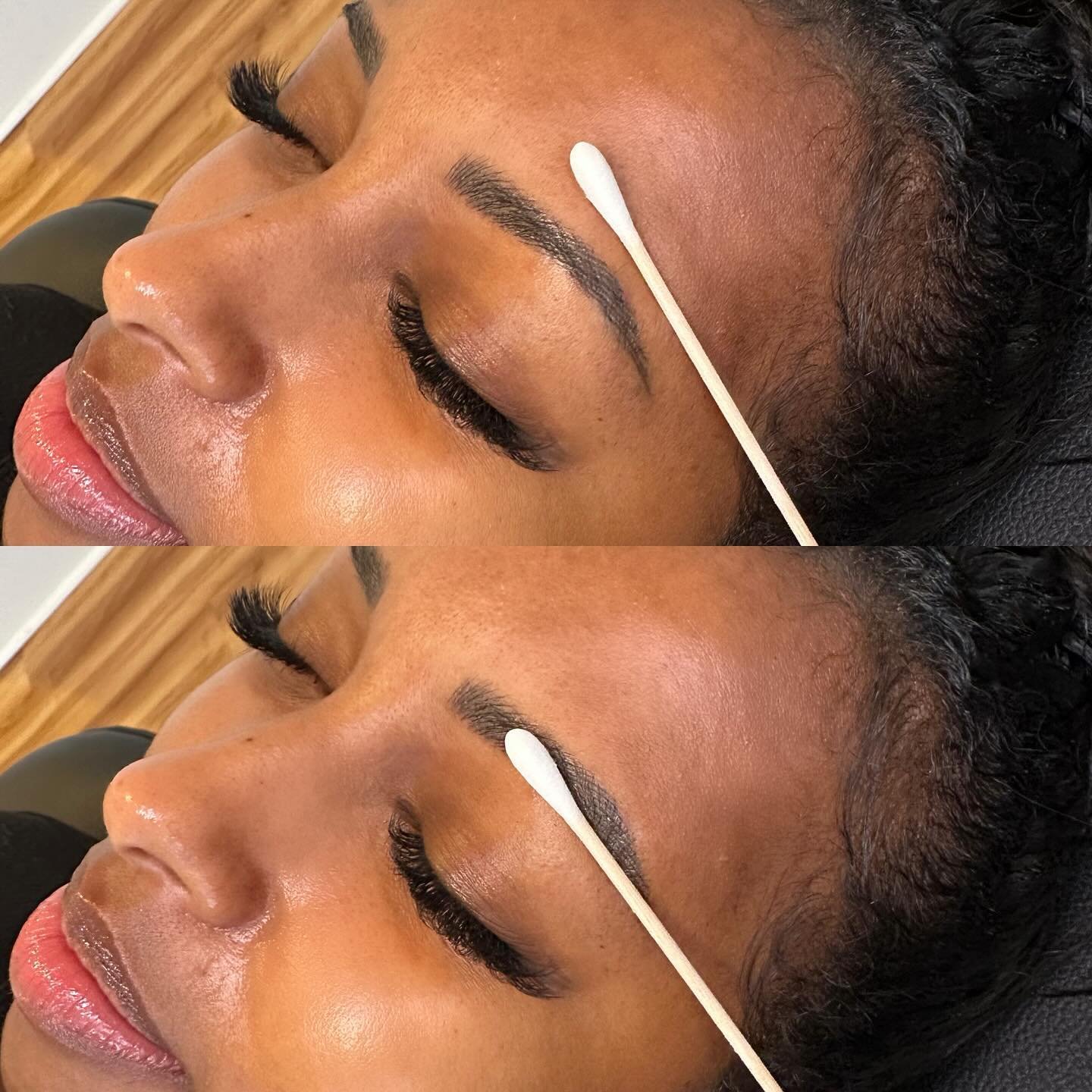 Annual touch up for this angel who wisely planned her brows for a month pre beachy vacays. 
You always want to give yourself a month of healing time before you&rsquo;re in the sun and sea!! 
March is almost full, and April is now open for booking, pl