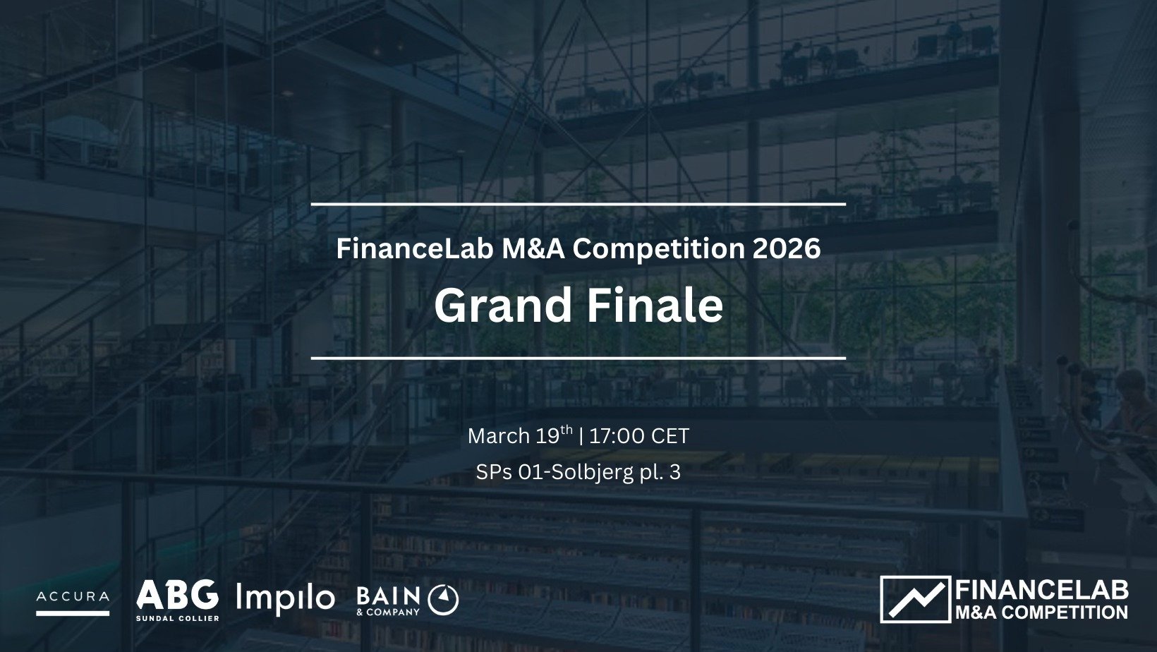 Grand Finale FinanceLab M&A Competition 2026