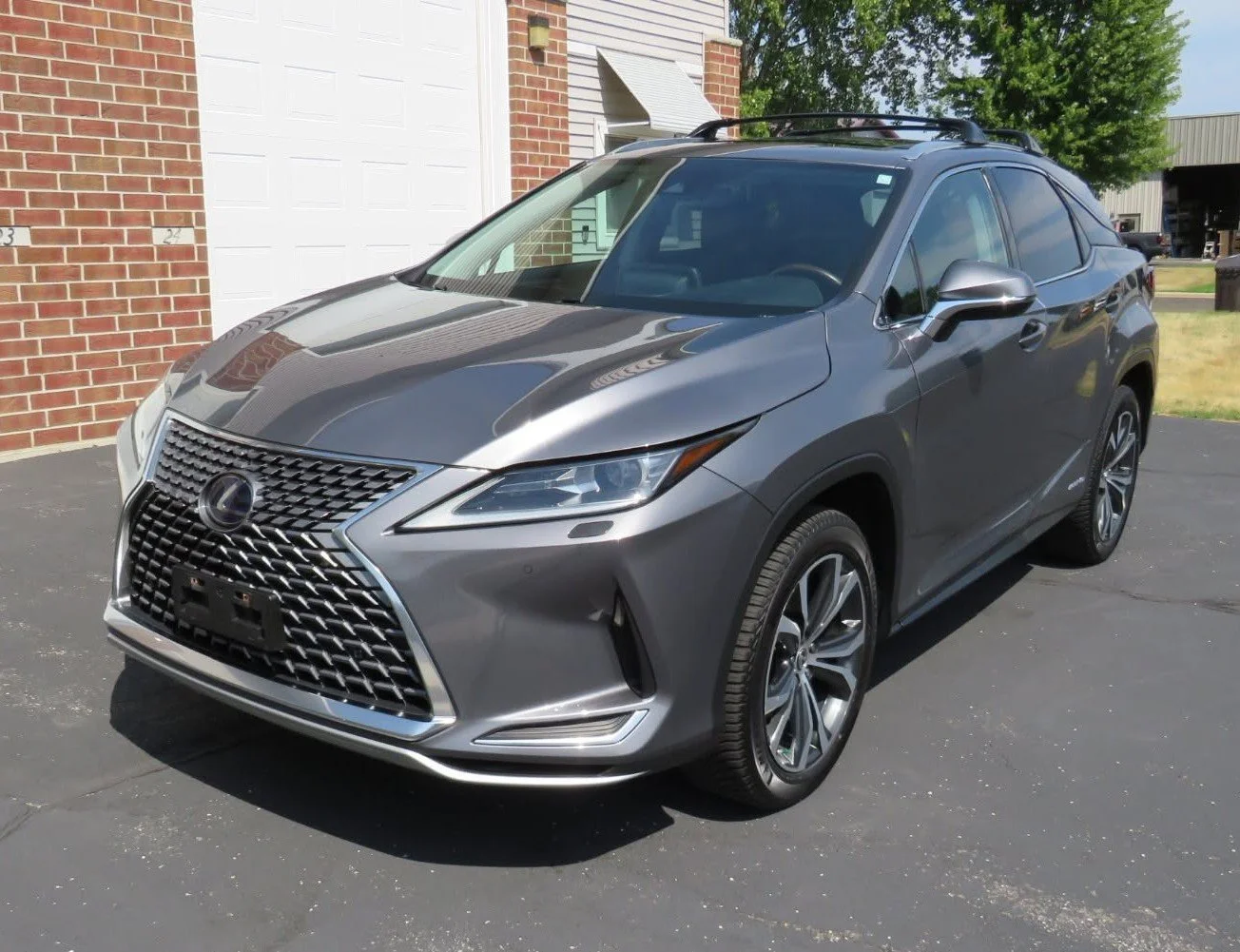 167,000 mile 2021 Lexus RX450h received a thorough cleaning inside and out. Protected by Hydr8 ceramic coating on the exterior and interior ceramic on carpet and interior surfaces.