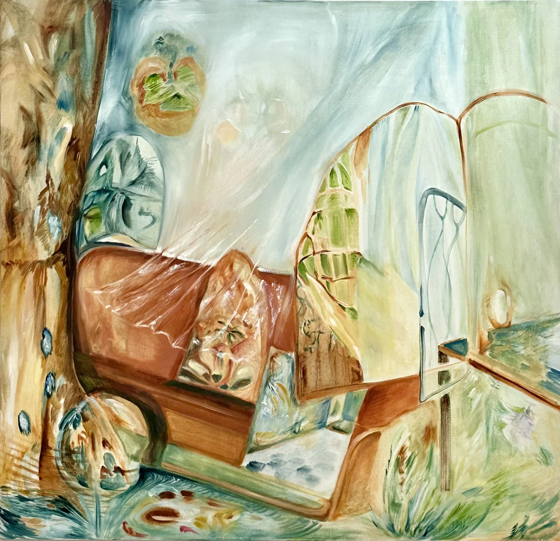 Sofa in Unknown,
2024,
46" x 48",
Oil on canvas
