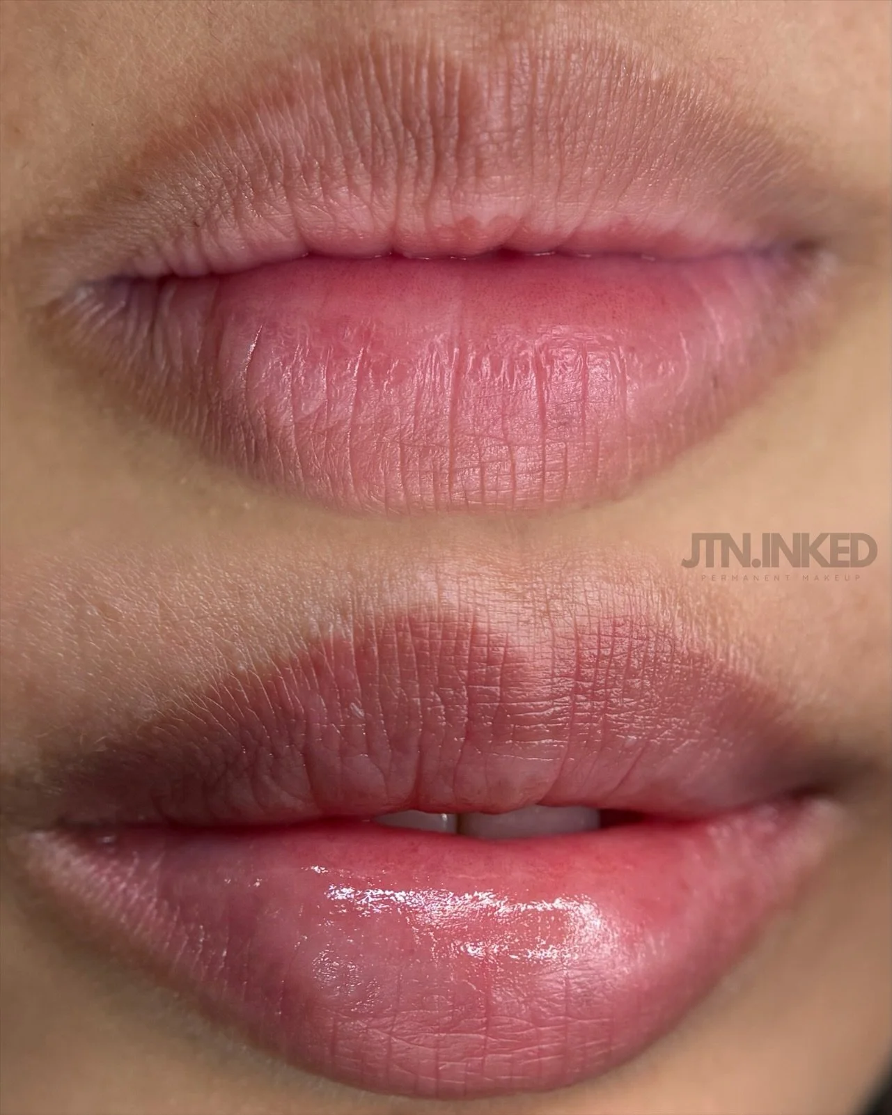 Healed lip blush treatment for two toned lips 💕

We created the perfect colour to blend the darkness on her lips to match her natural lip tone. The results are seamless and undetectable. All you need is gloss &amp; go!

🗓️ Books open for May

#lipb
