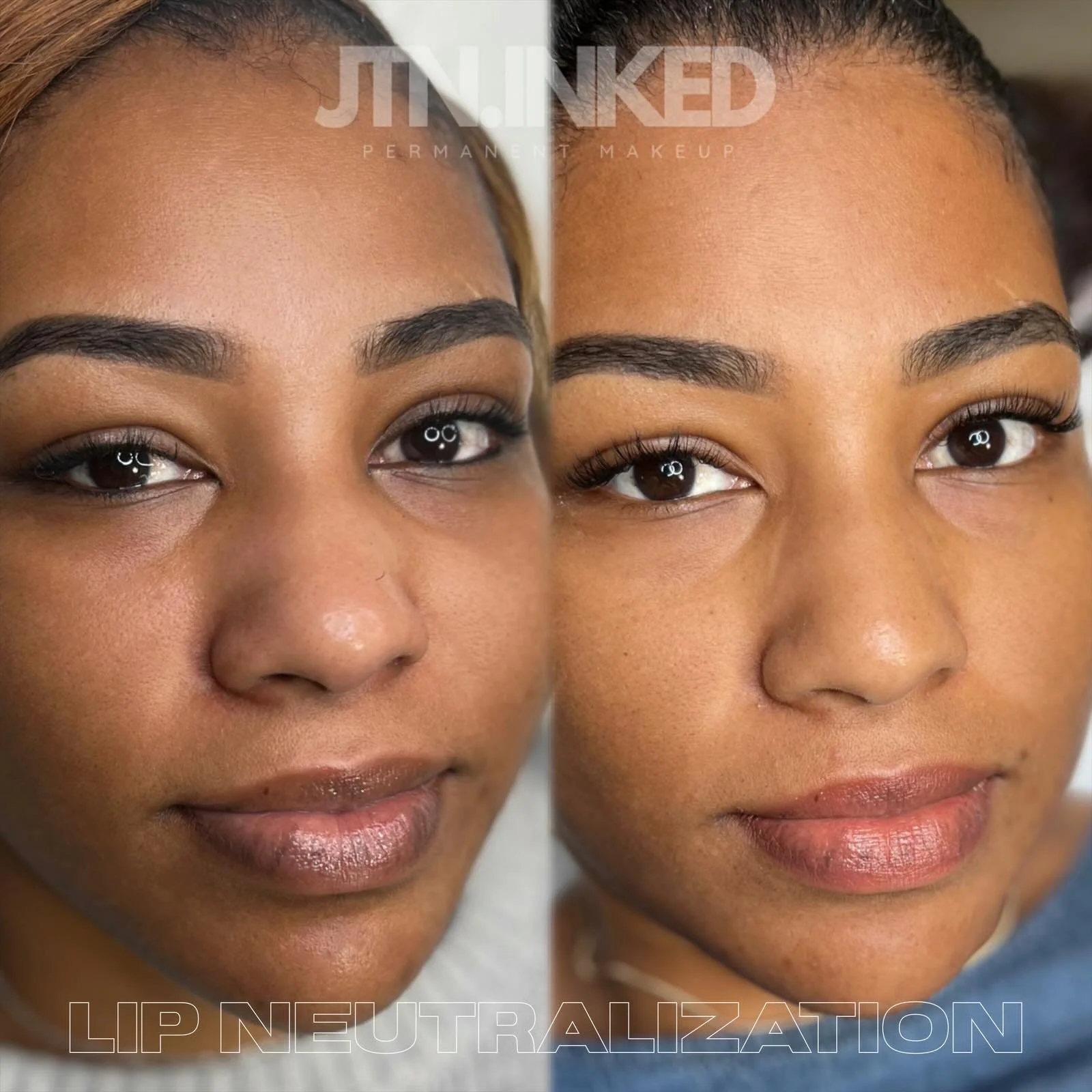 A little brighter, a little warmer = the perfect lip blush glow. ✨

These are my client&rsquo;s healed results after just ONE lip neutralization session. 💋

Lip neutralization is a specialized cosmetic tattoo procedure designed to balance and correc