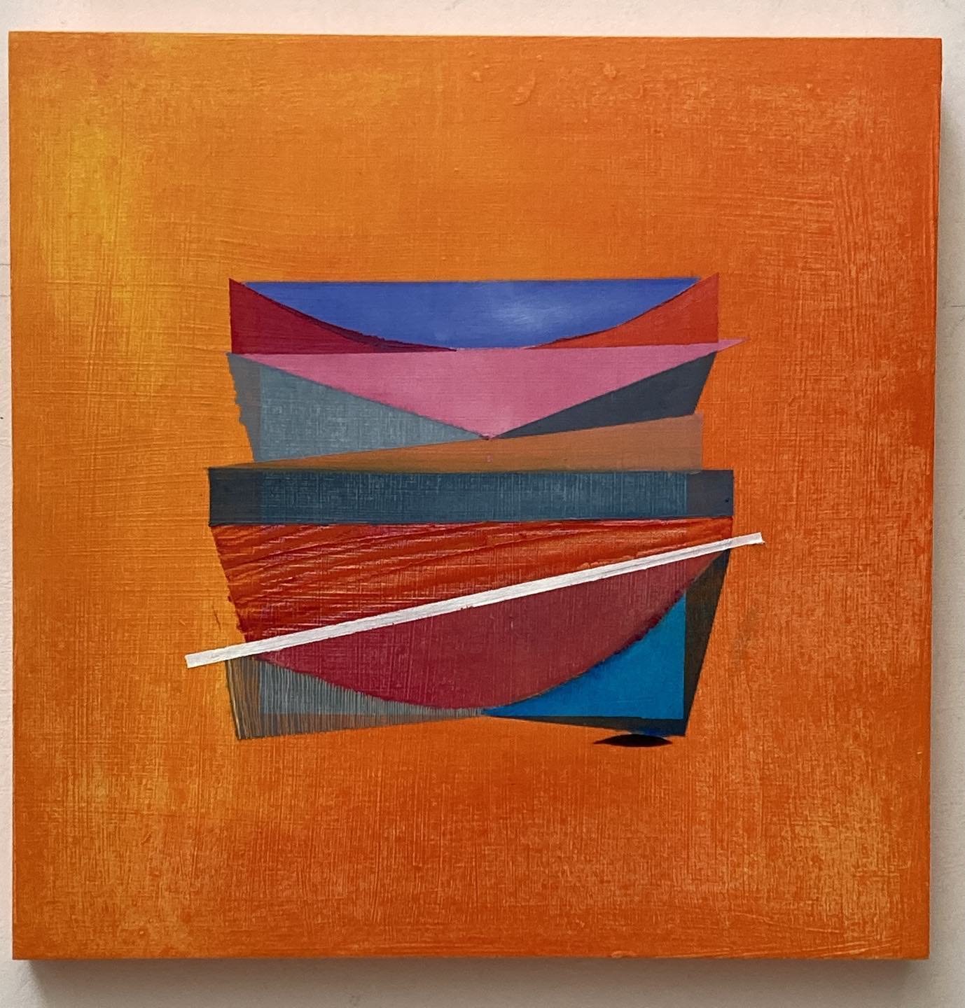 Intermezzo - oil on board 30 x 30cms