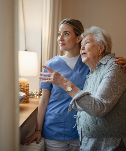 Bluebird local nursing helps with dementia care