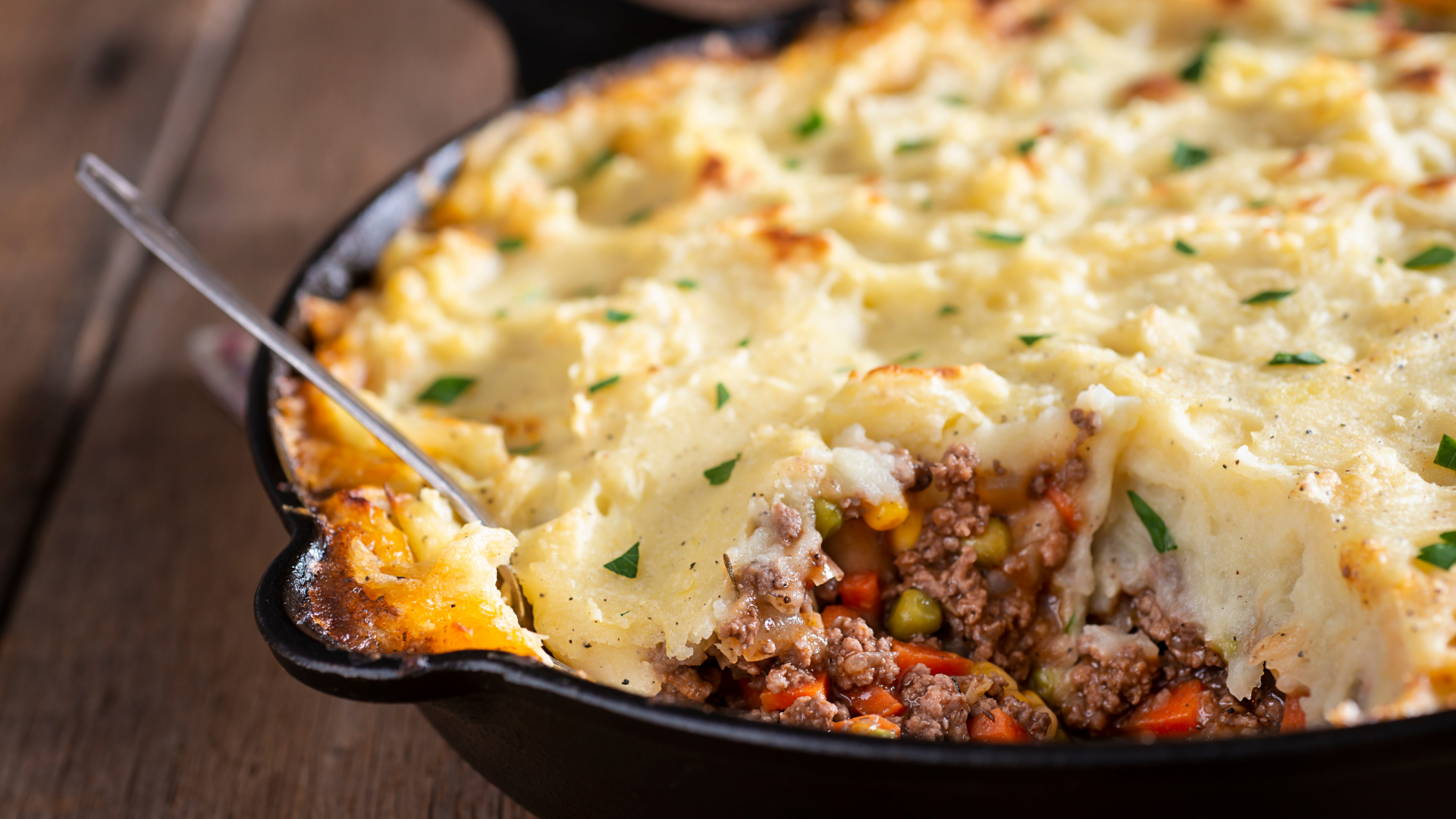 Bison Shepherd's Pie