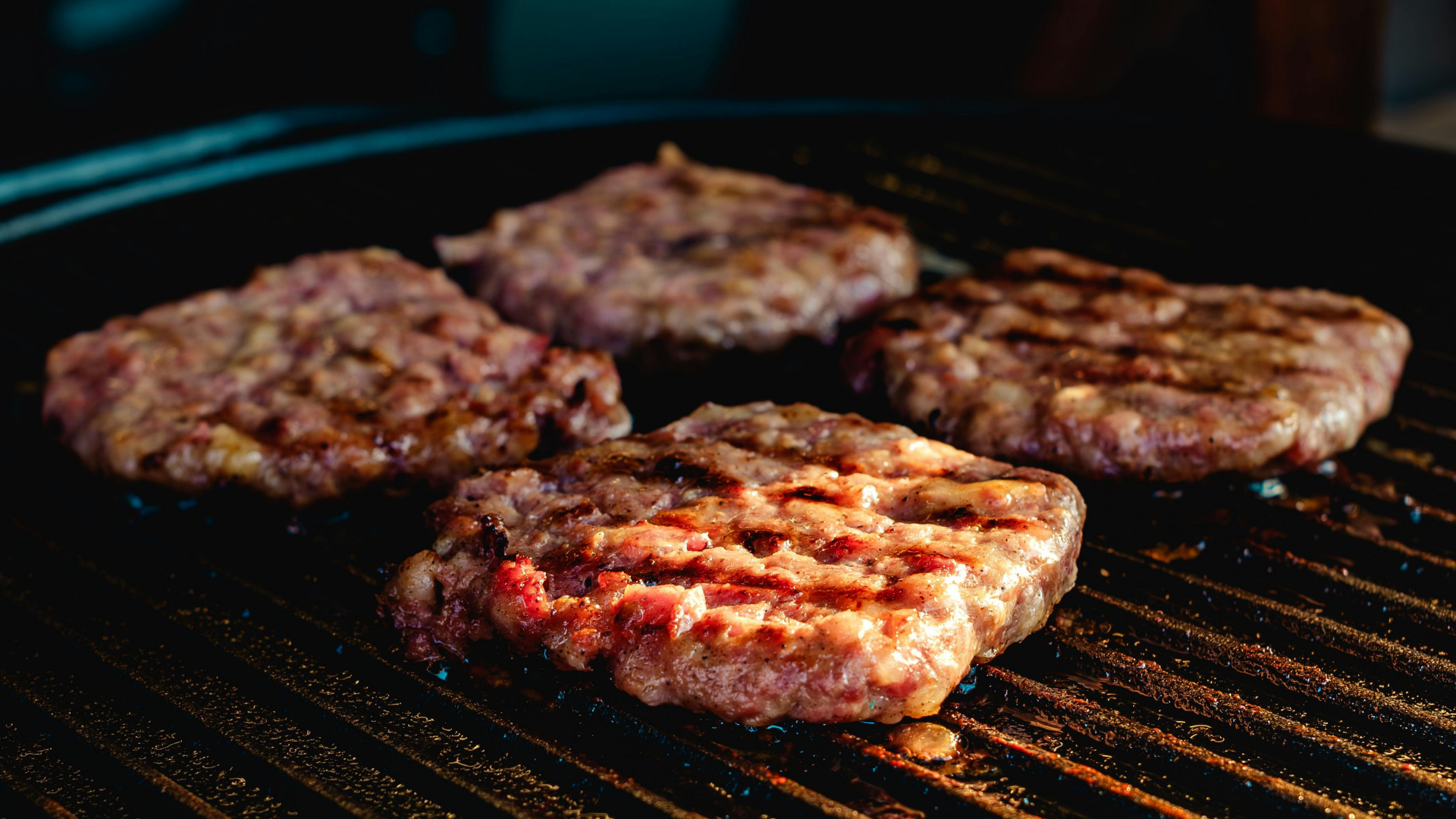 Grilled Bison Burgers