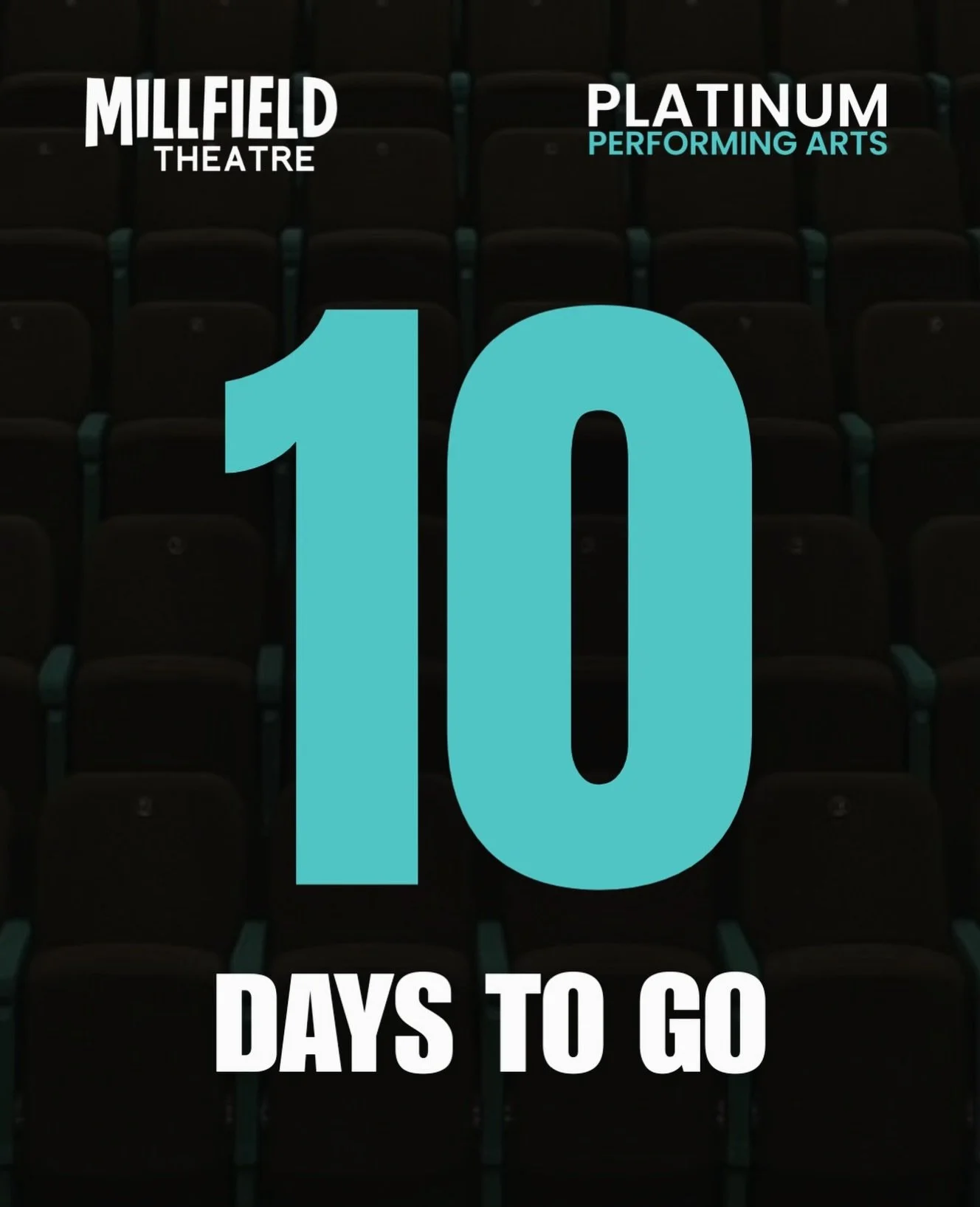 The countdown has officially begun ✨
Only 10 days until the relaunch of the Millfield Theatre! 🤩🎭