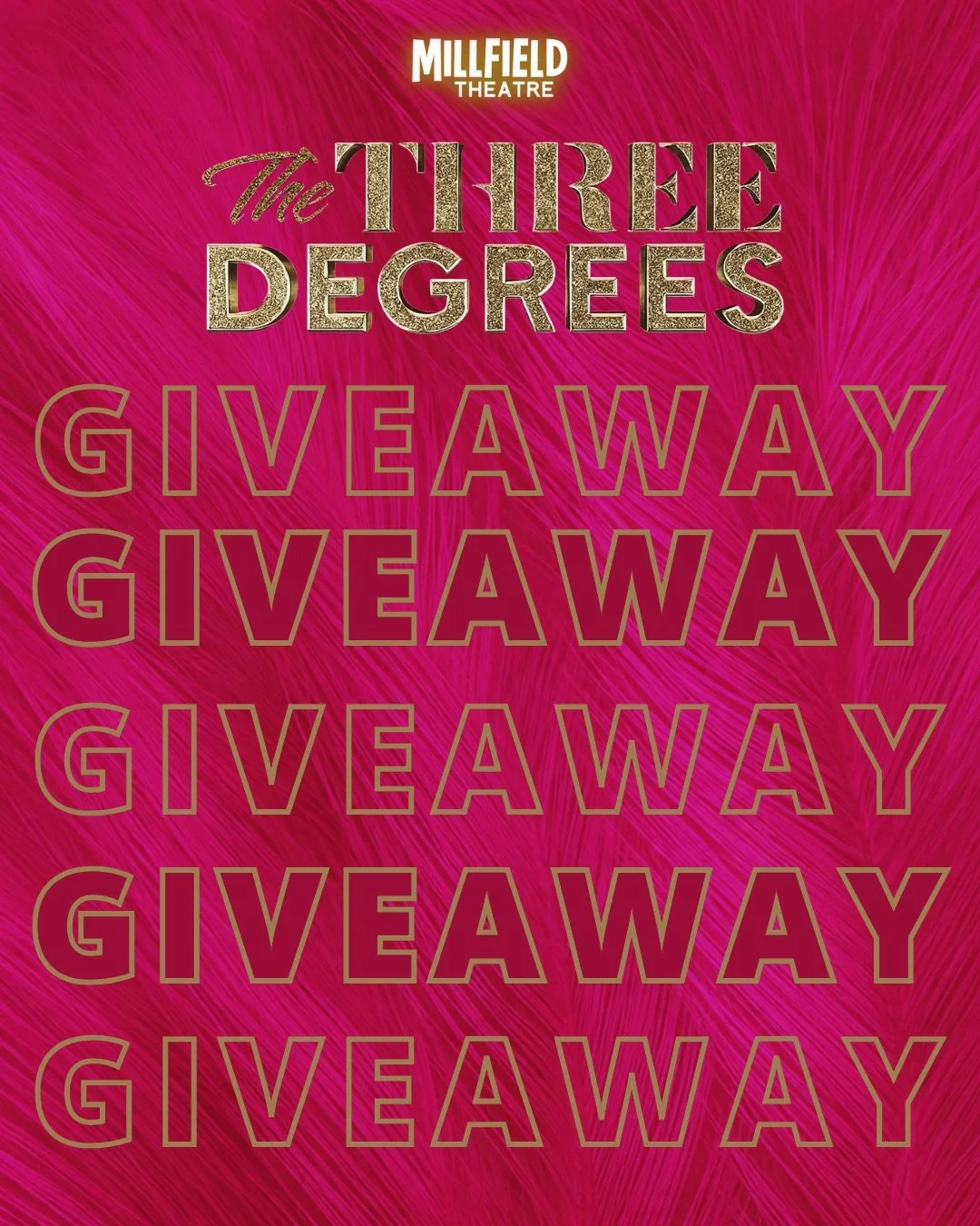 IT&rsquo;S COMPETITION TIME! 🎉

We&rsquo;re giving YOU the chance to win a pair of tickets! 🎟️

To enter:
1️⃣ Tag someone in this post
2️⃣ Make sure you&rsquo;re following @millfieldtheatre 

It&rsquo;s that simple! 🙌

🏆 Winners will be picked at