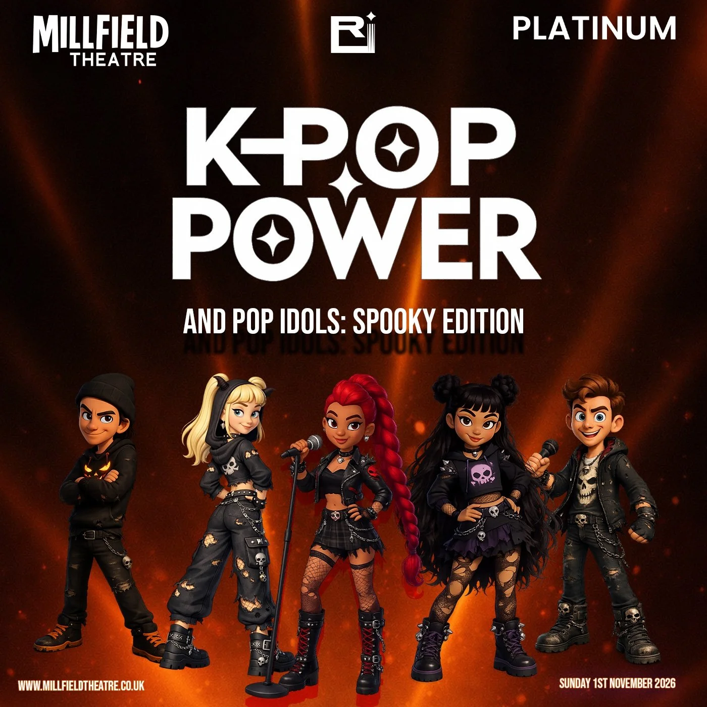  K-POP POWER & POP IDOLS: SPOOKY EDITION