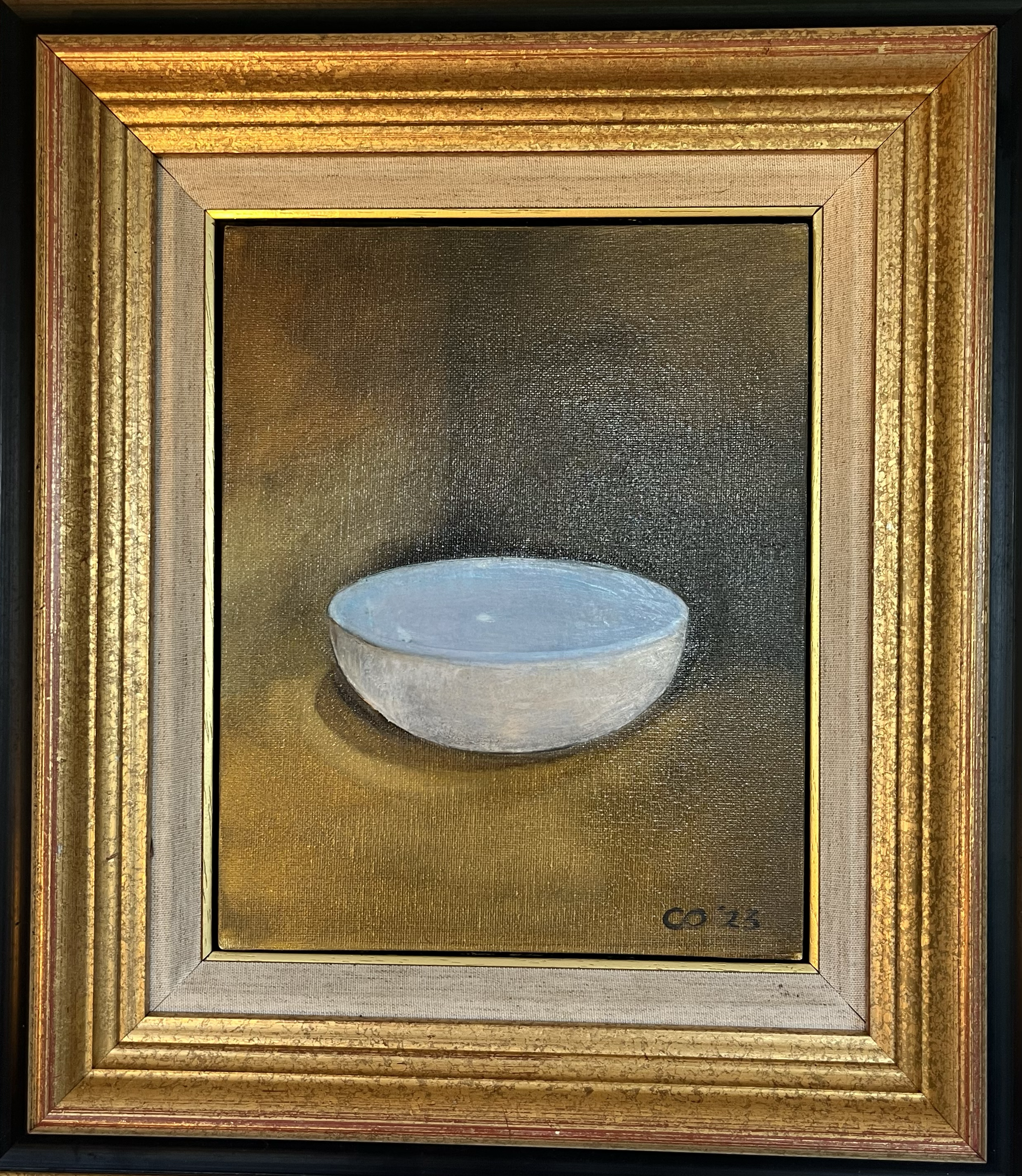 Blue and White bowl - Oil on canvas