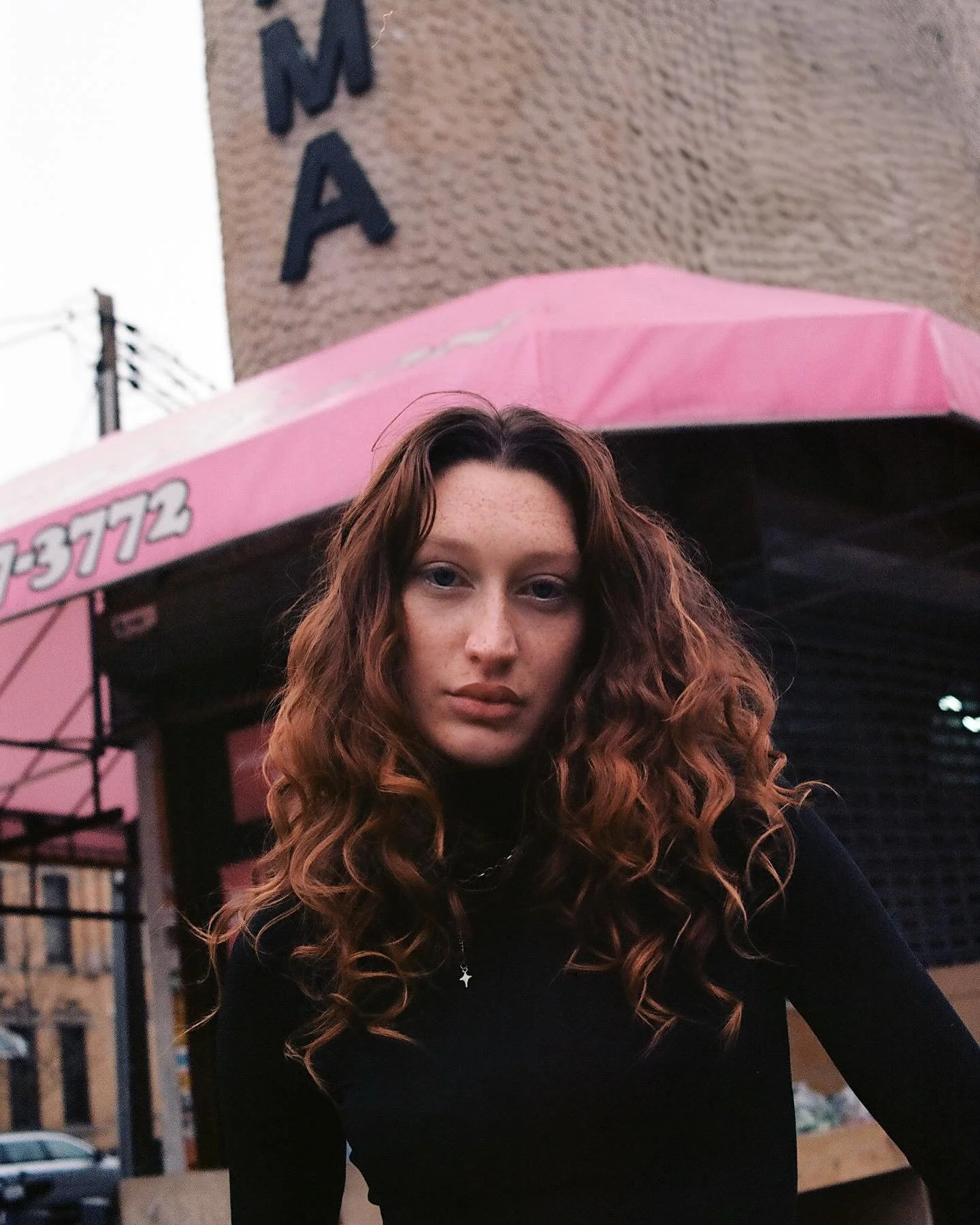 FLOWERAMA w/ @mollyygardiner 🙂 

This flatiron building has been a staple in Ridgewood since the 40s. It turned in a bridal shop in the early 70s and has always been looked at as a landmark in Queens. Really wanted to bring that sense of 70&rsquo;s 