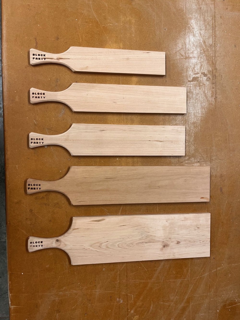 Cherrywood Paddle, 5" × 24"