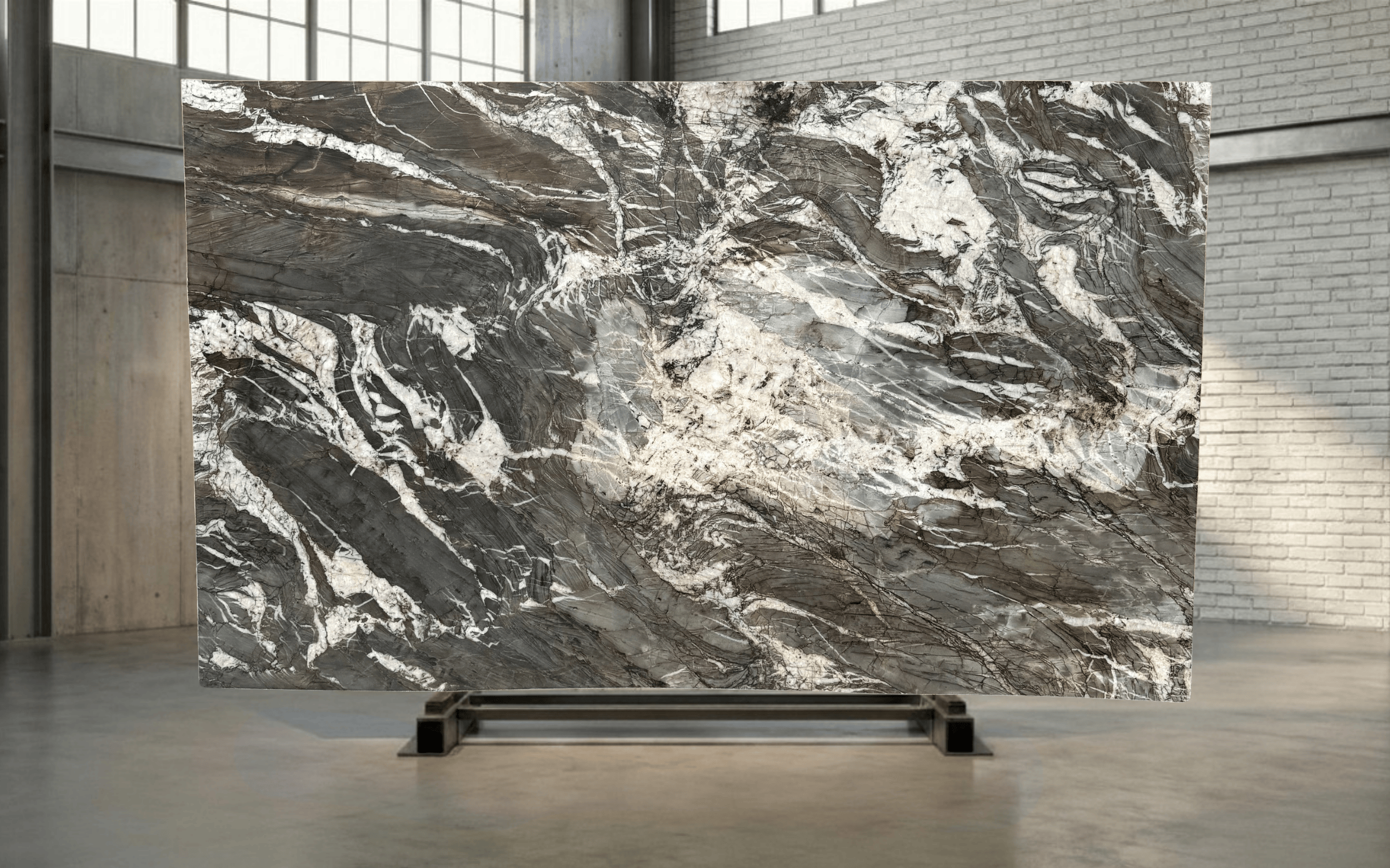 Vittara Crystal Leathered Quartzite Slab
