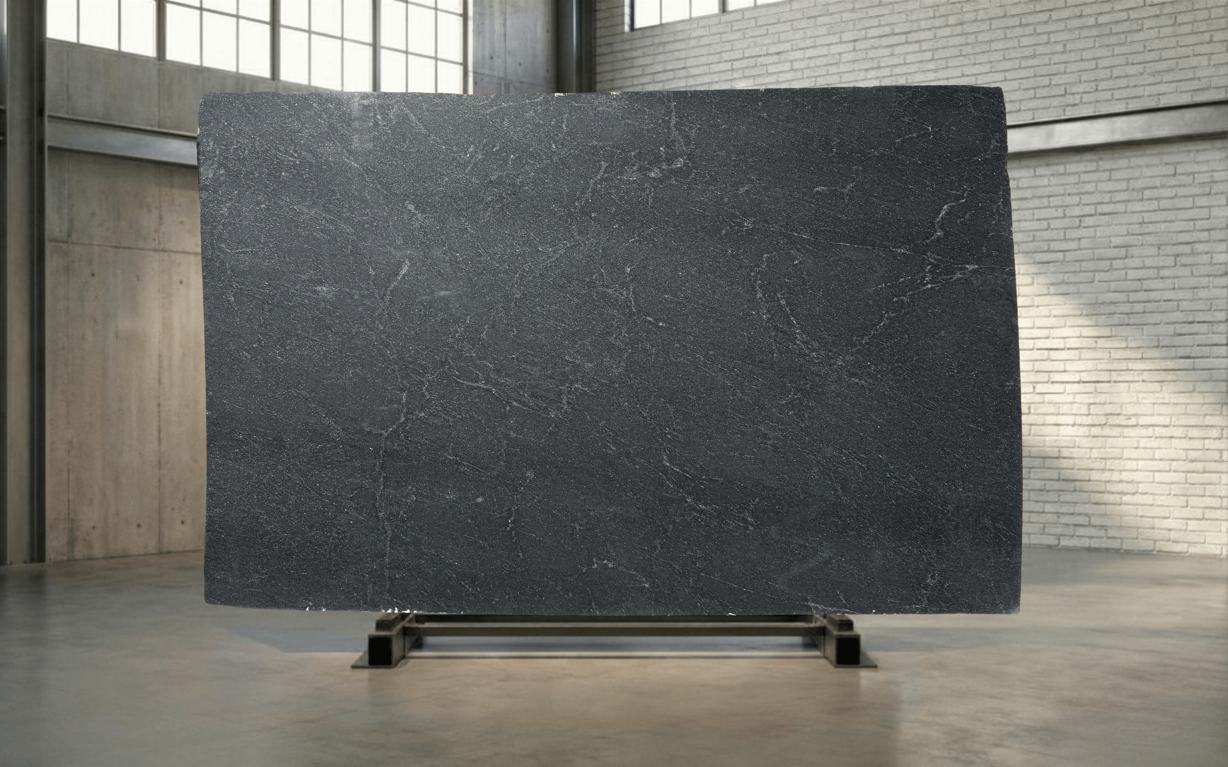 Black Mist Honed Granite Slab