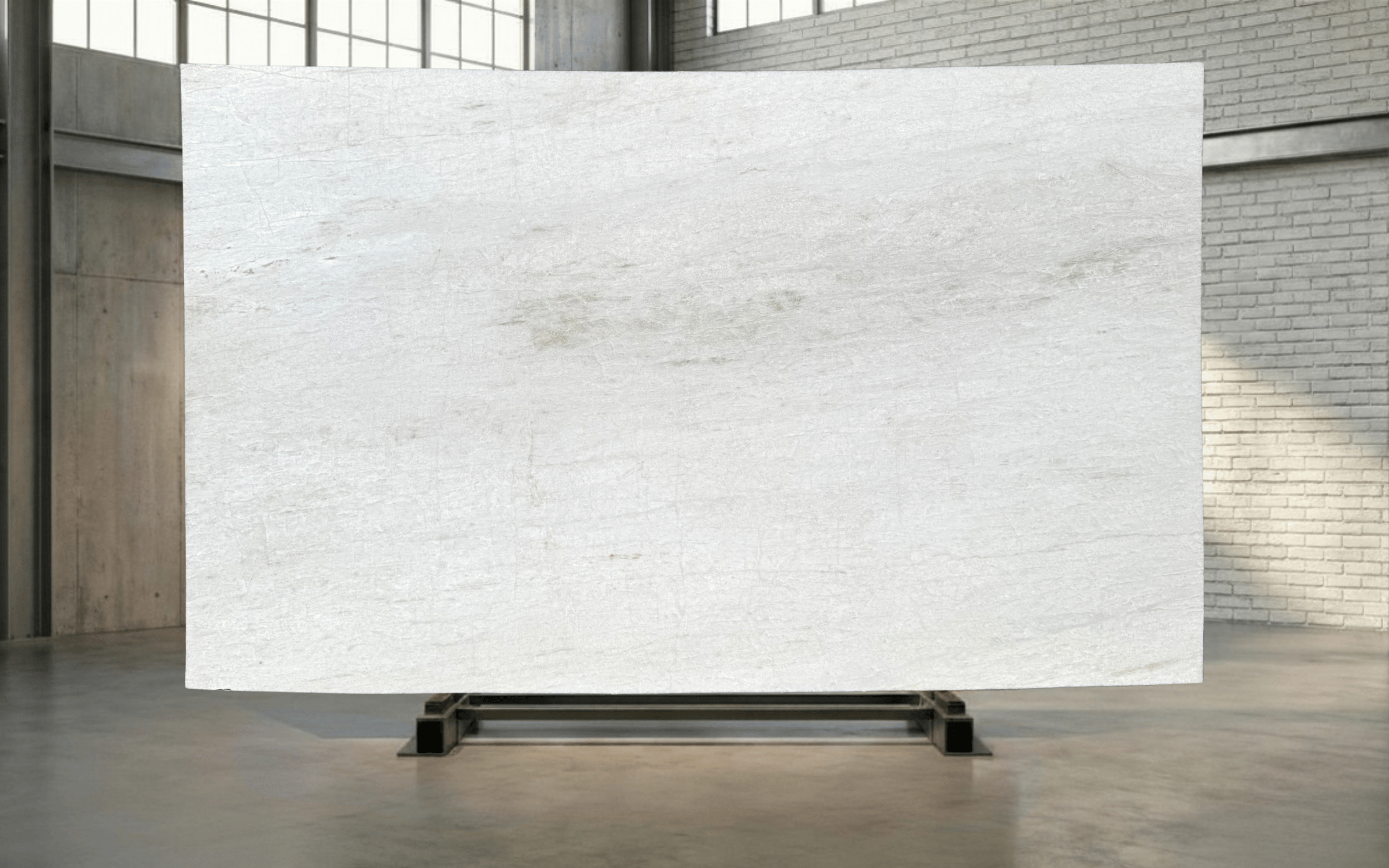 Cristallo Alba Honed Quartzite Slab