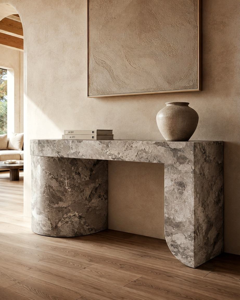 Camouflage Honed Console Table.png