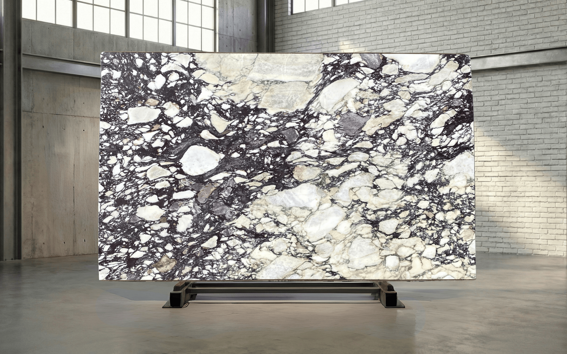 Calacatta Monet Extra Honed Marble Slab