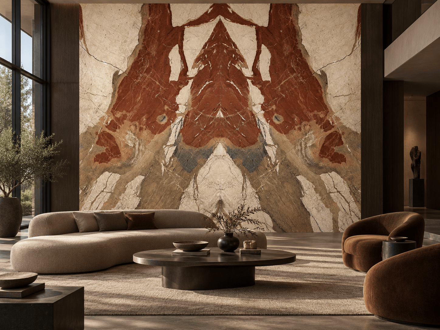 Breccia Fantastica Feature Wall