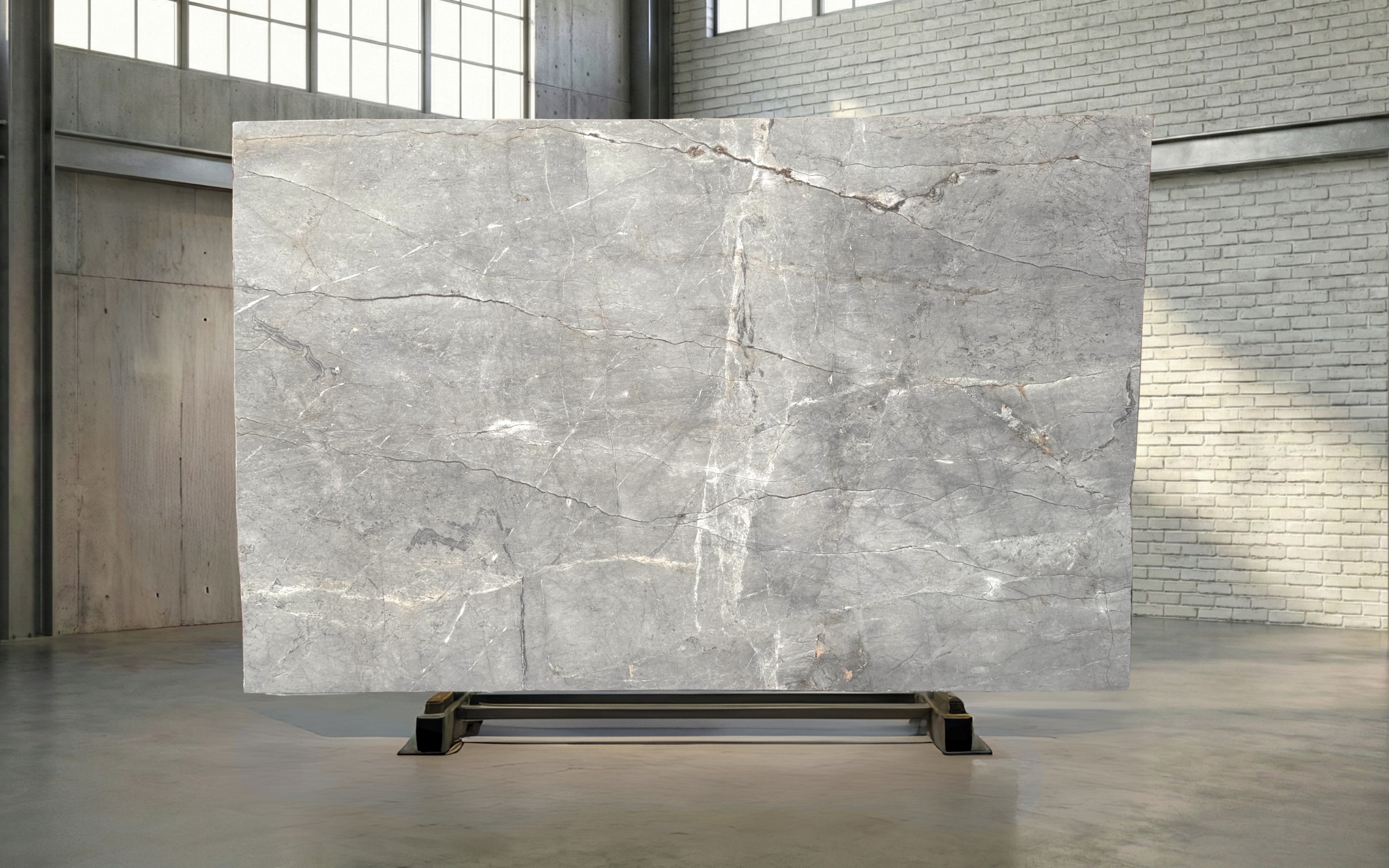 Silver Roots Honed Marble