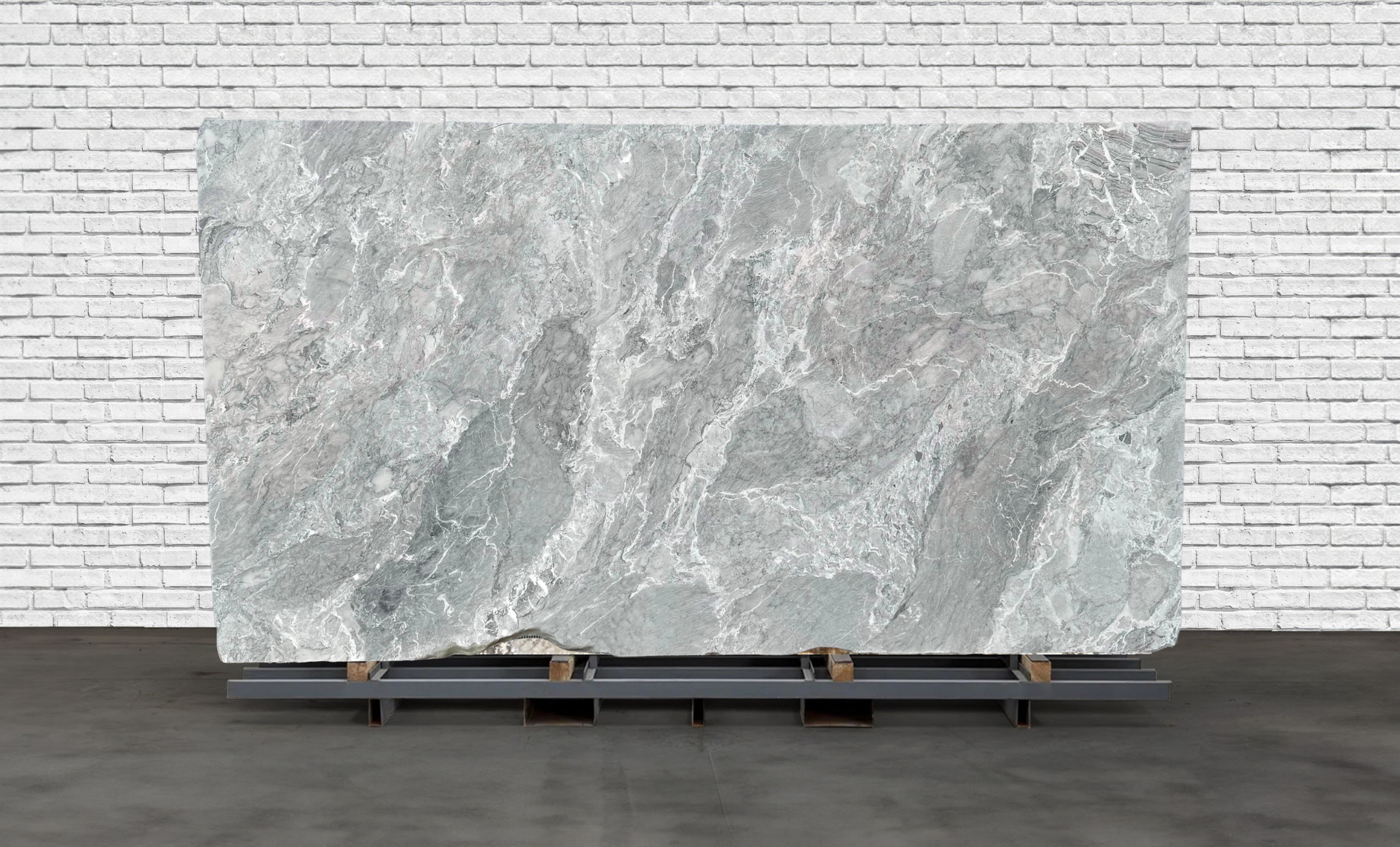 Bardiglio Versilys Honed Marble Slab
