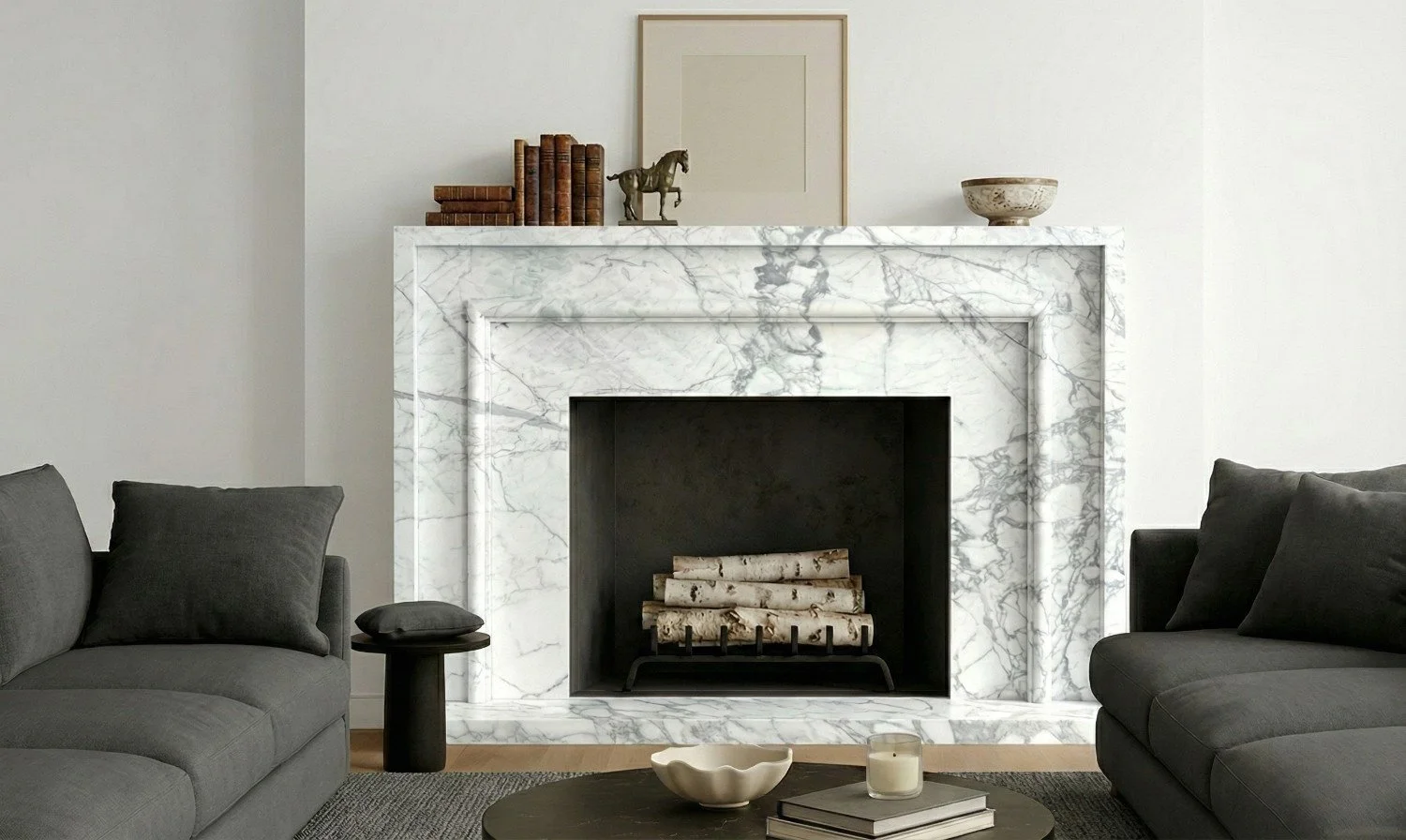 Statuario Belgia Fireplace.jpeg