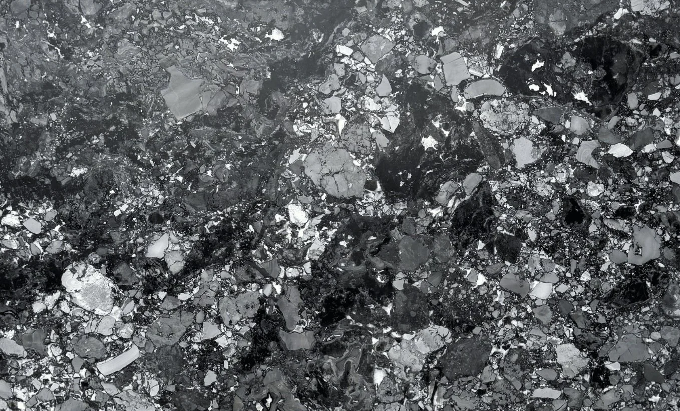Ceppo Noir Leathered Marble Slab