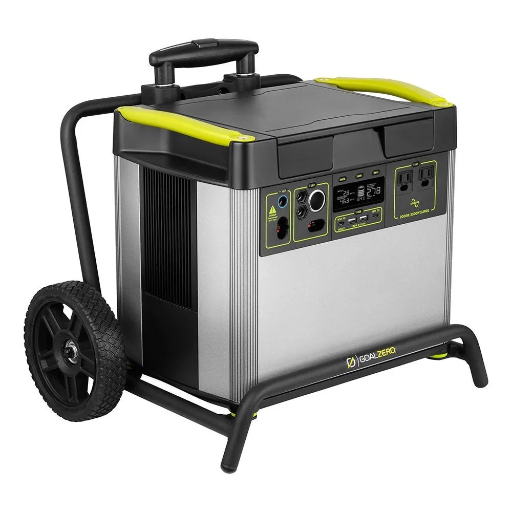 Goal Zero Yeti 3000X Lithium Power Station Rental | High-Capacity