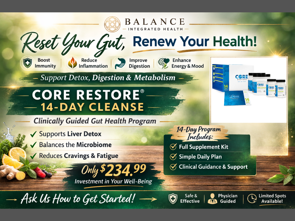 Detox, Reset, Restore program, Montrose, CO