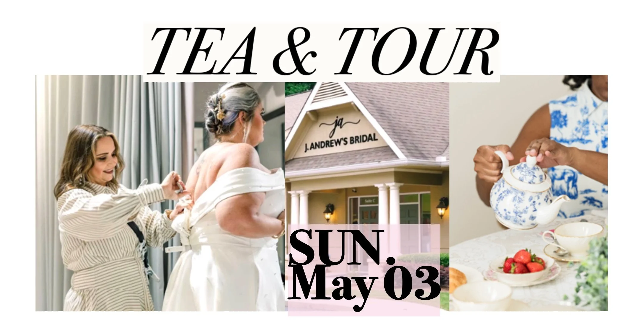 TEA & TOUR: J. Alexander's Bridal