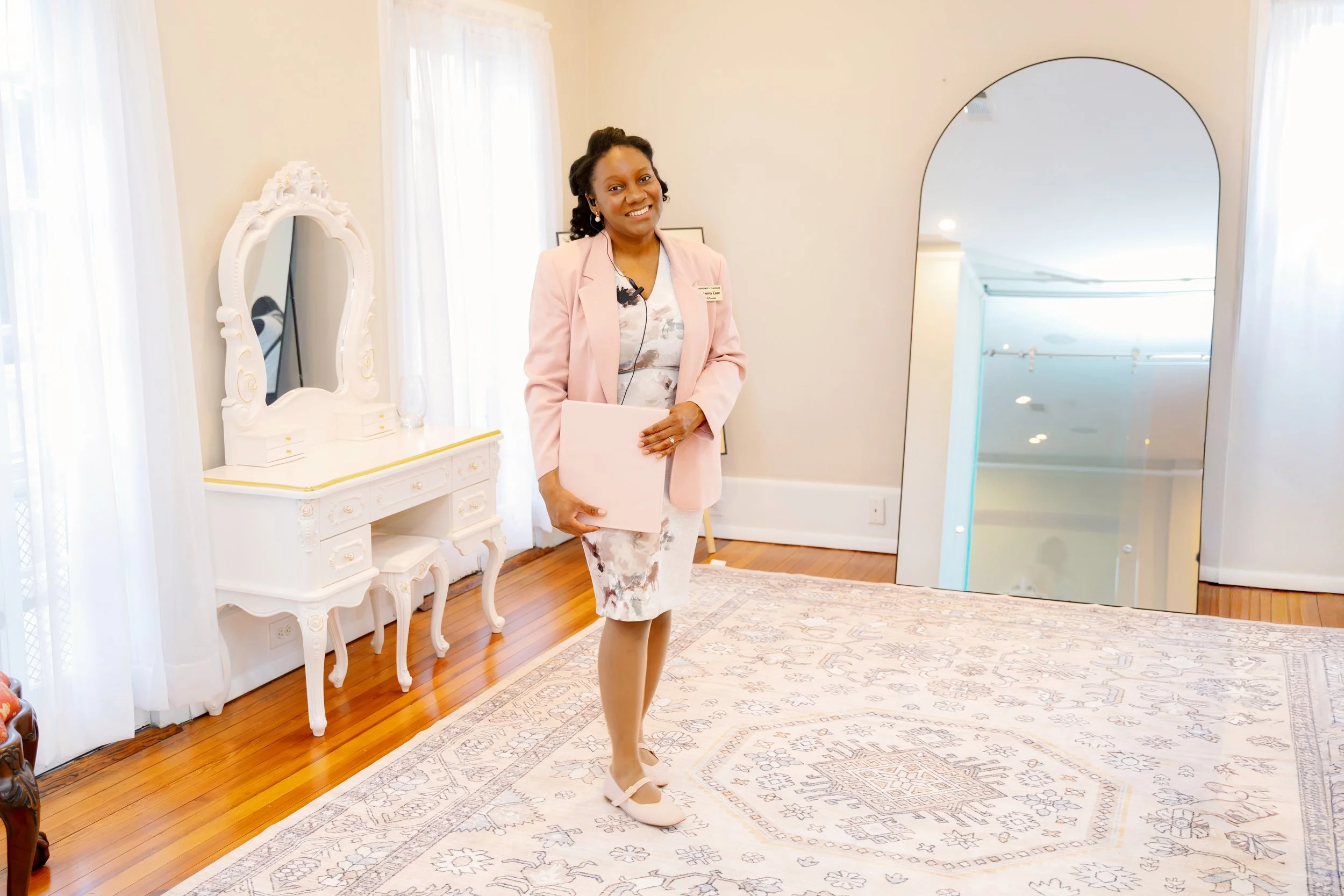 Shot by Vici Photography of Brianna Case, founder of The Original Tea & Tour