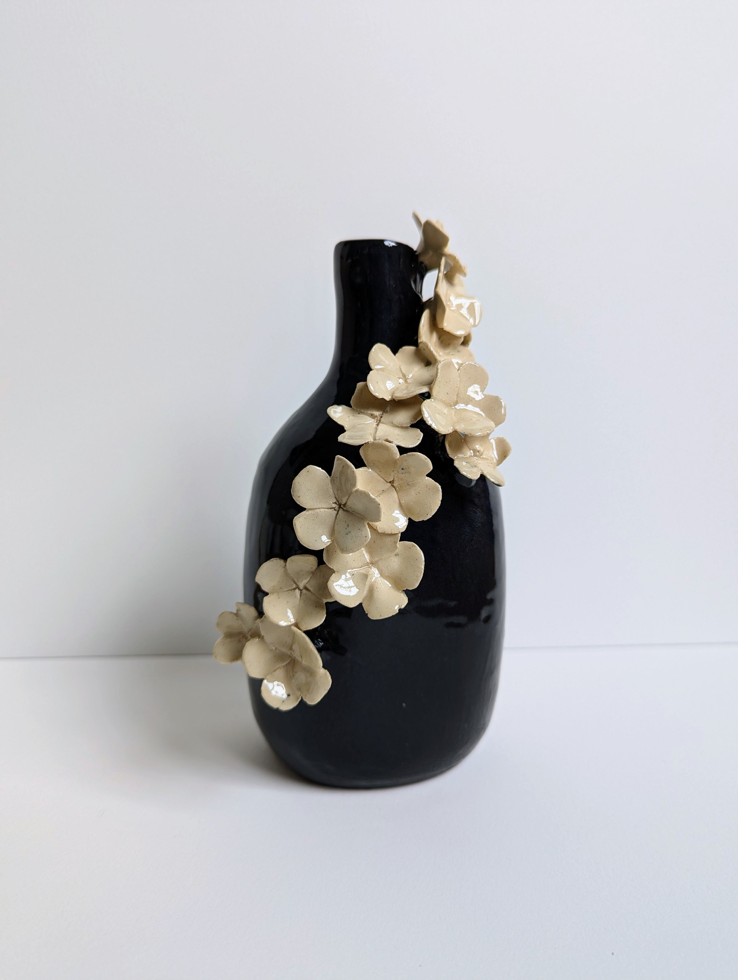Small Black Vase