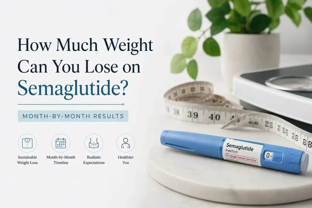 How Much Weight Can You Lose on Semaglutide? Month-by-Month Results