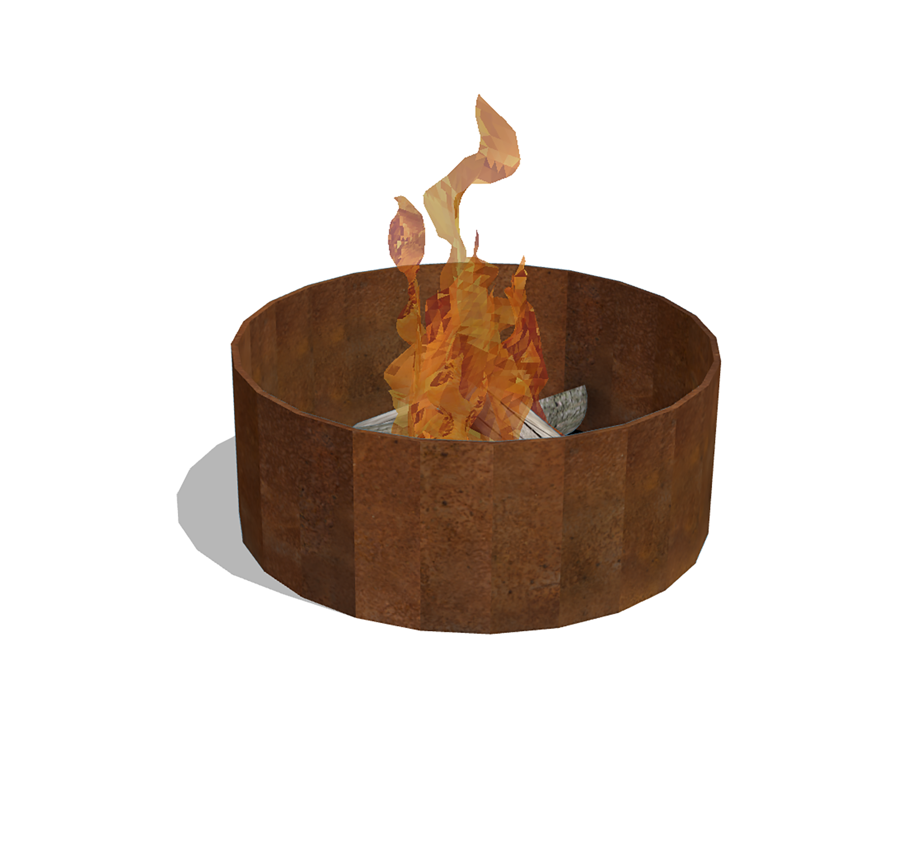 FIRE RING: WOOD BURNING