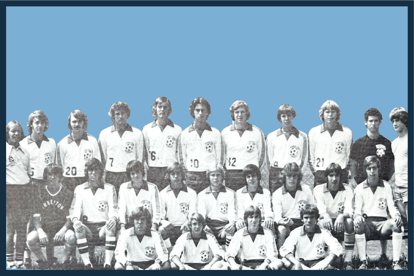 The 1976 State Champion Soccer Team