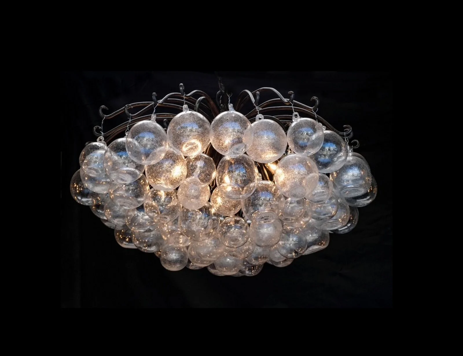 Clear Bubble Chandalier