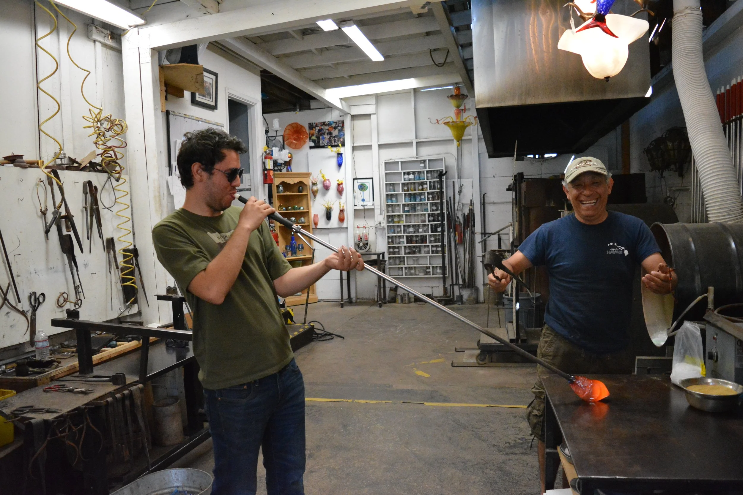 Glassblowing Class for 3
