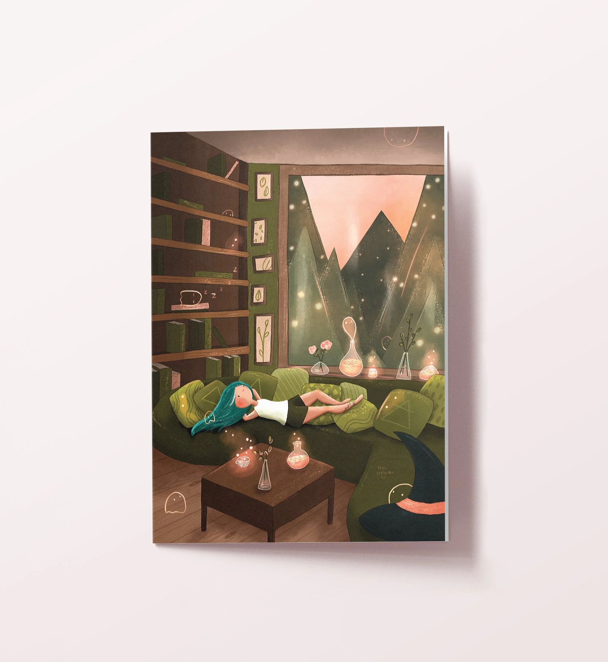 enchanted afternoons (greeting card)