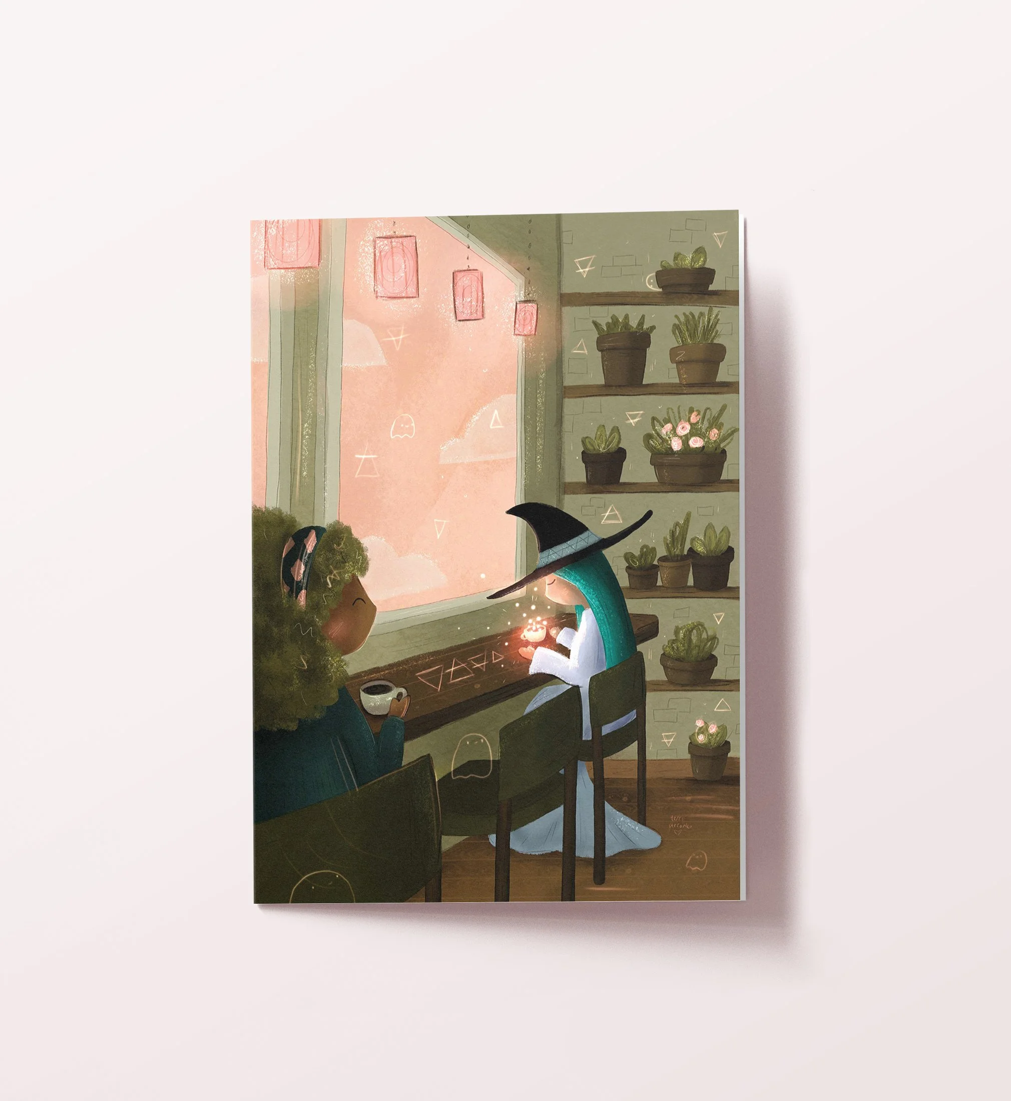magical mornings (greeting card)