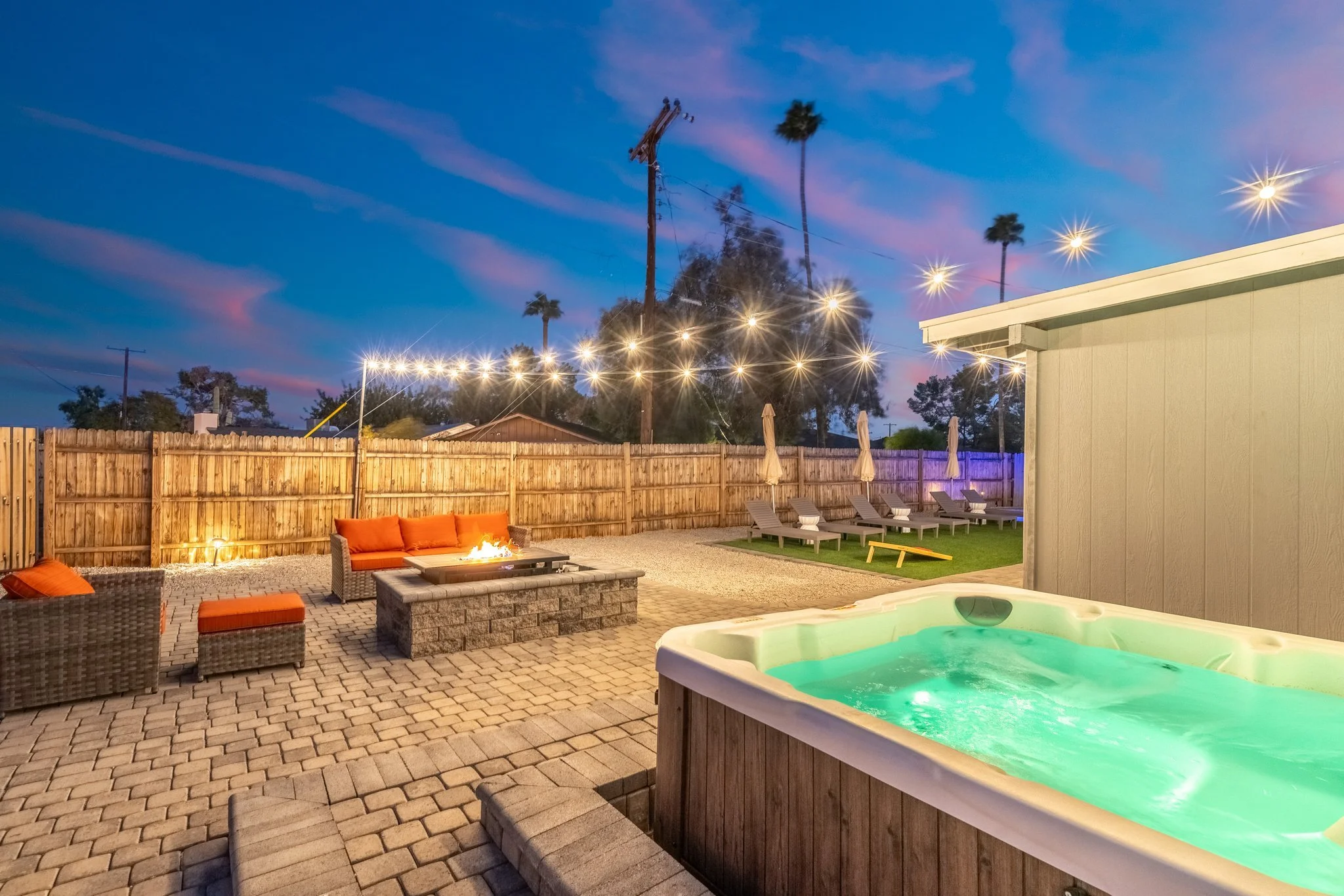 Professional Photo: Scottsdale AZ Outdoor Hot Tub