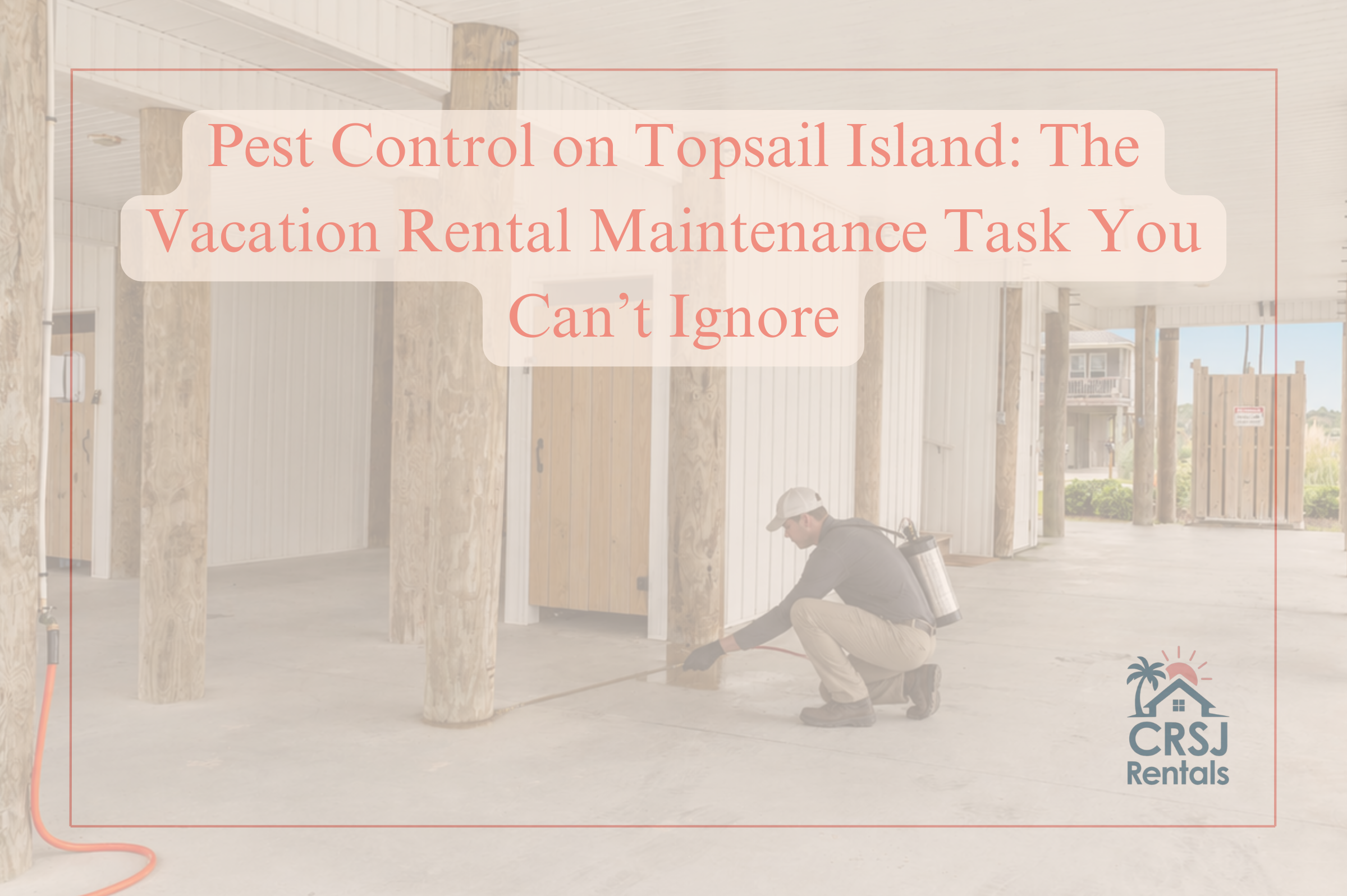 Pest Control on Topsail Island: The Vacation Rental Maintenance Task You Can’t Ignore