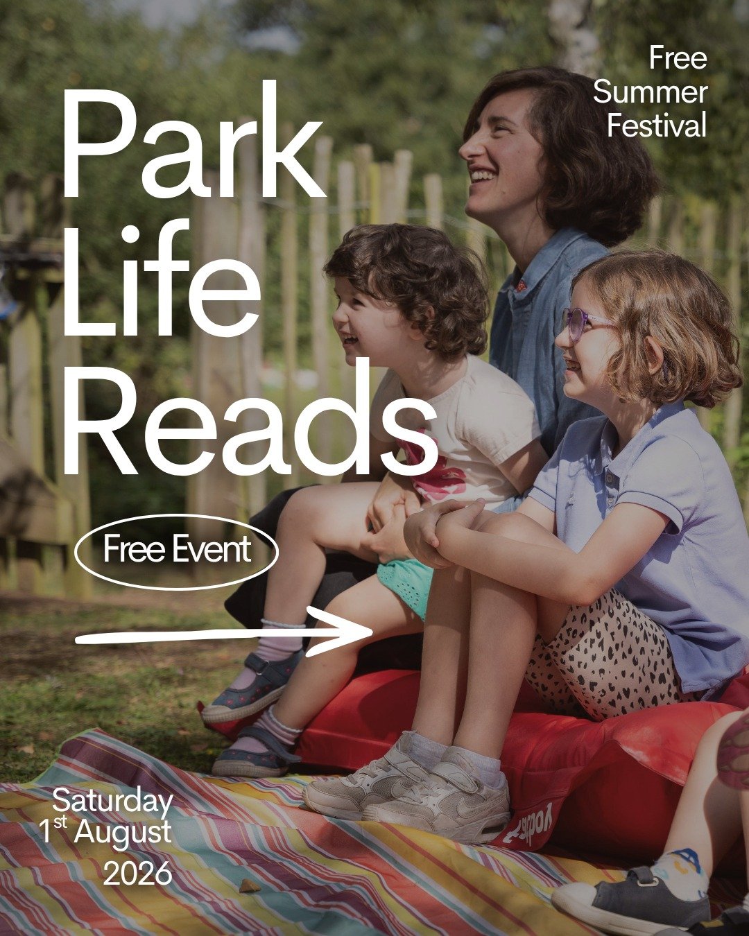 Park Life Reads - Sat 1st Aug, Riversley Park