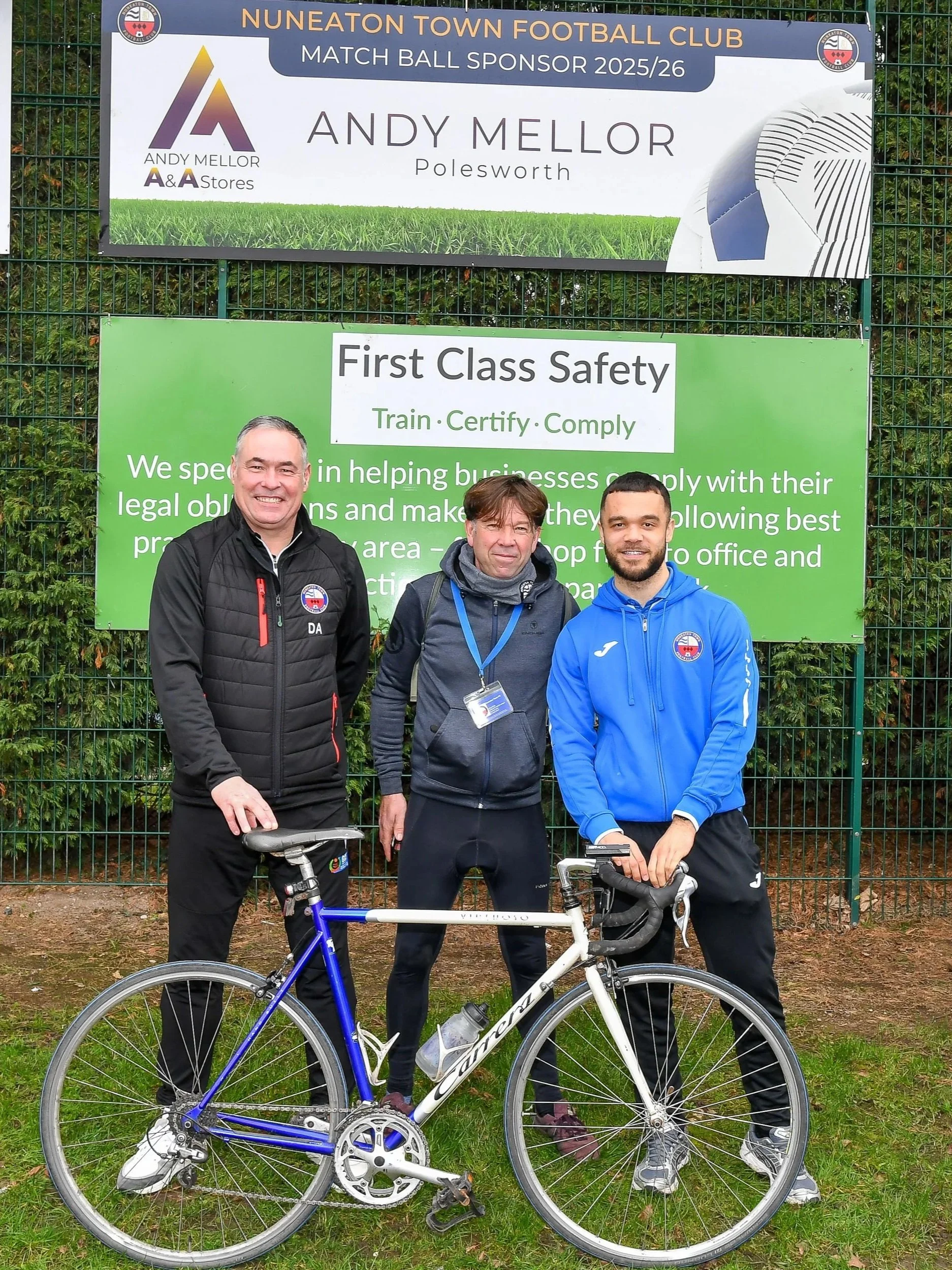 TOWN FANS CYCLE CHALLENGE - RAISING FUNDS FOR CROHNS &amp; COLITIS UK