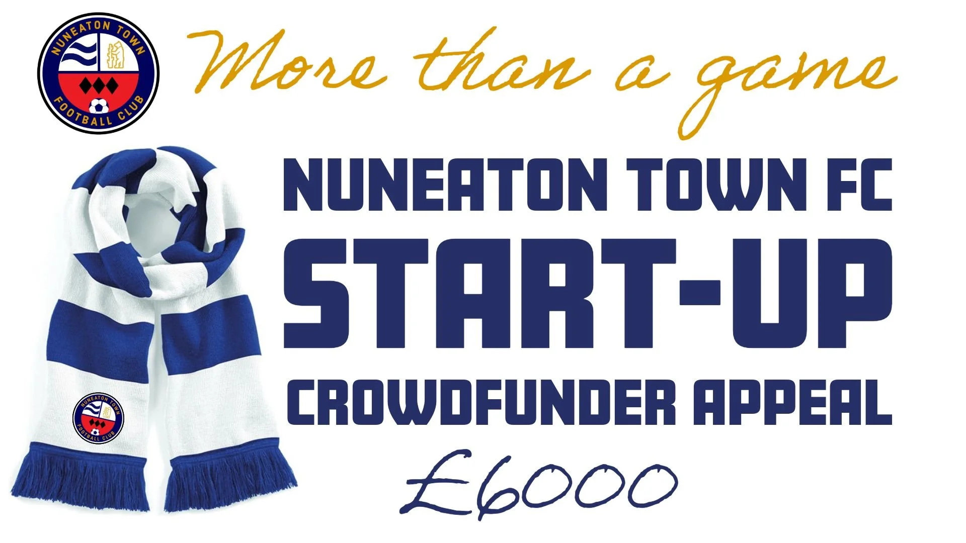 Nuneaton Town FC launches pre-season crowdfunder