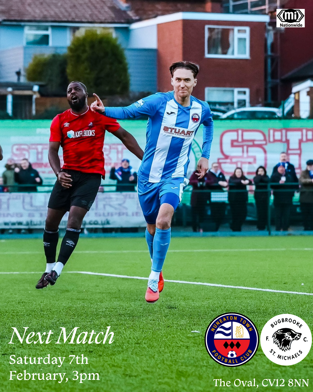 Match Preview: Bugbrooke St Michaels (H), Sat 7th Feb, 3pm