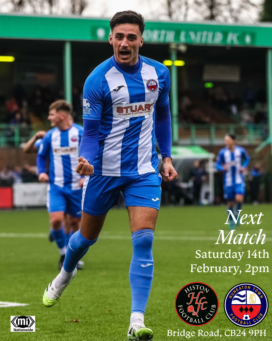 Match Preview: Histon (A), Sat 14th Feb, 2pm