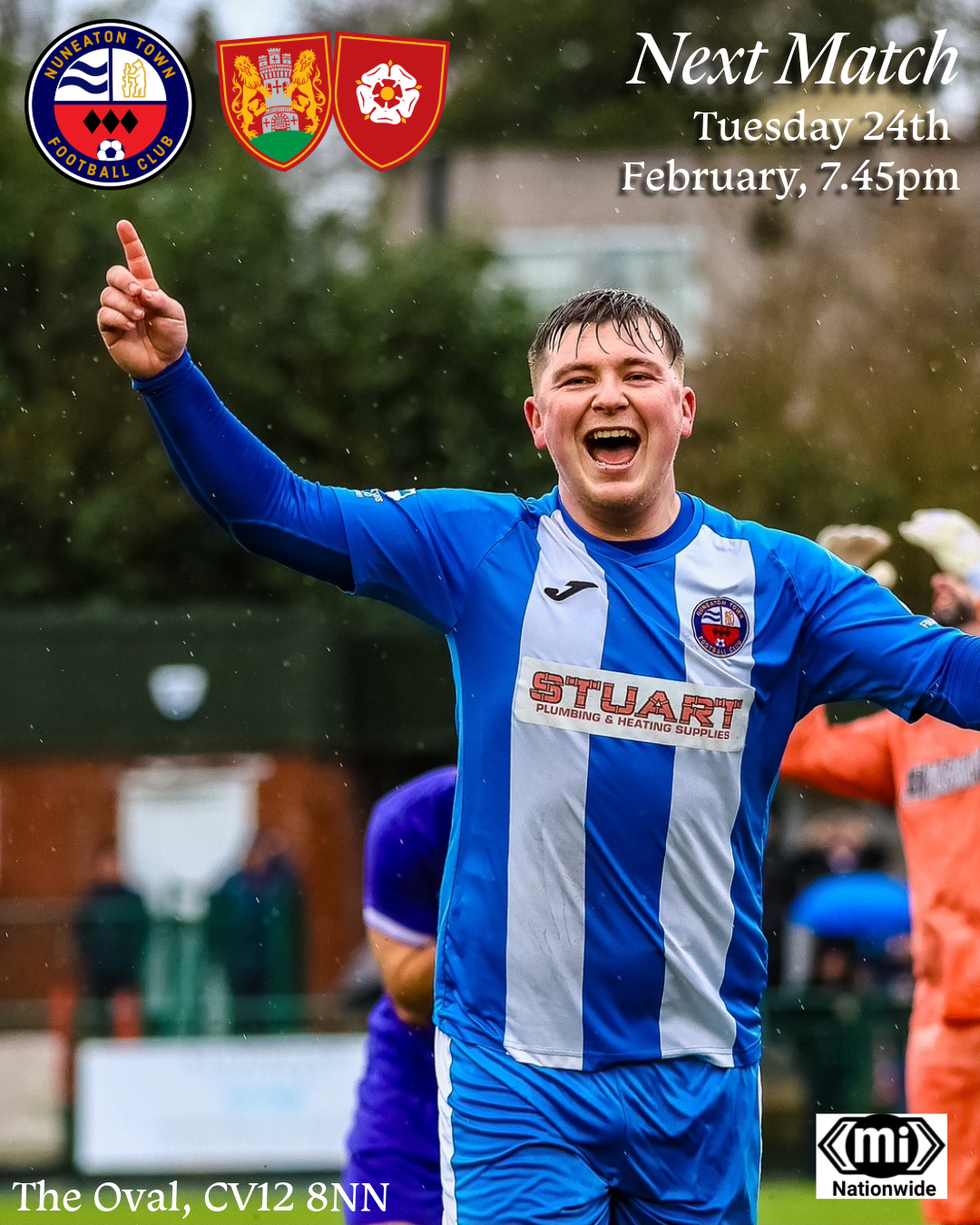 Match Preview: Northampton ON Chenecks (H), Tues 24th Feb, 7:45PM