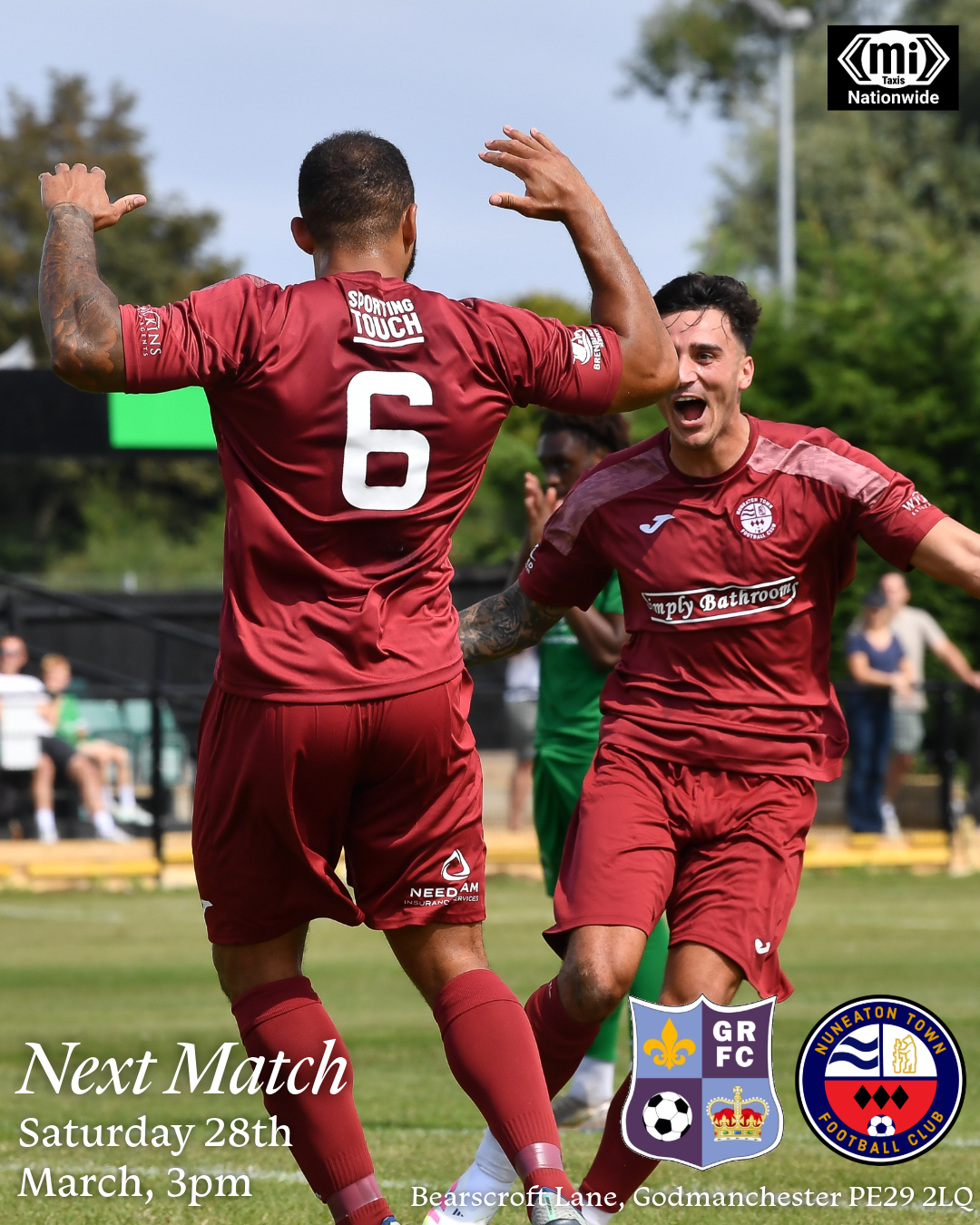 Match Preview: Godmanchester Rovers (A), Sat 28th March, 3pm