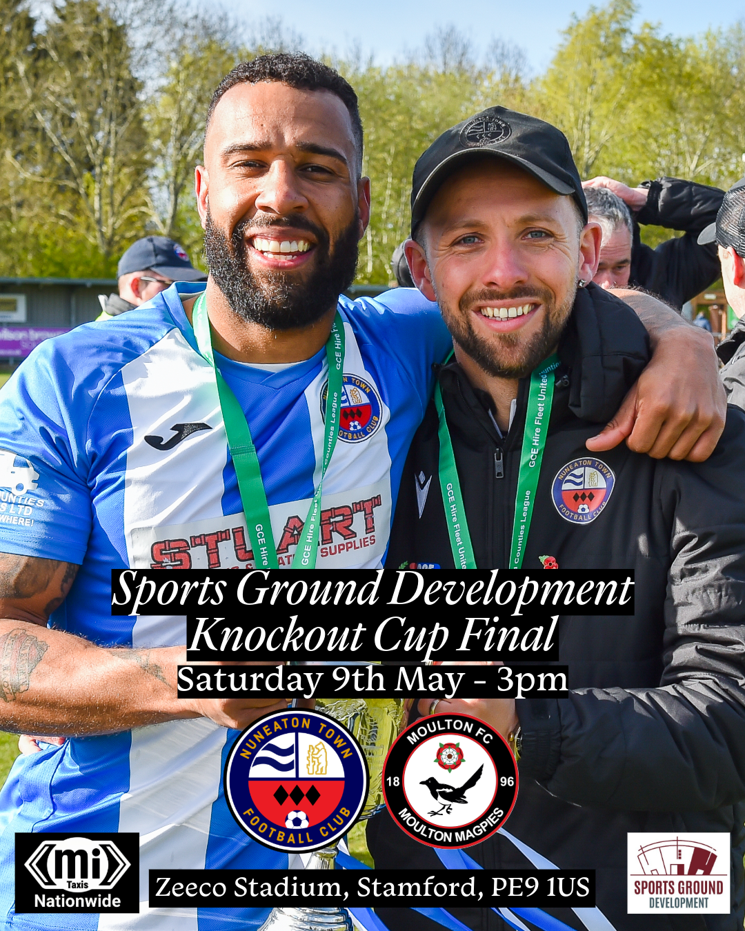 Match Preview: United Counties League Cup Final vs Moulton at Stamford FC, Sat 9th May, 3pm